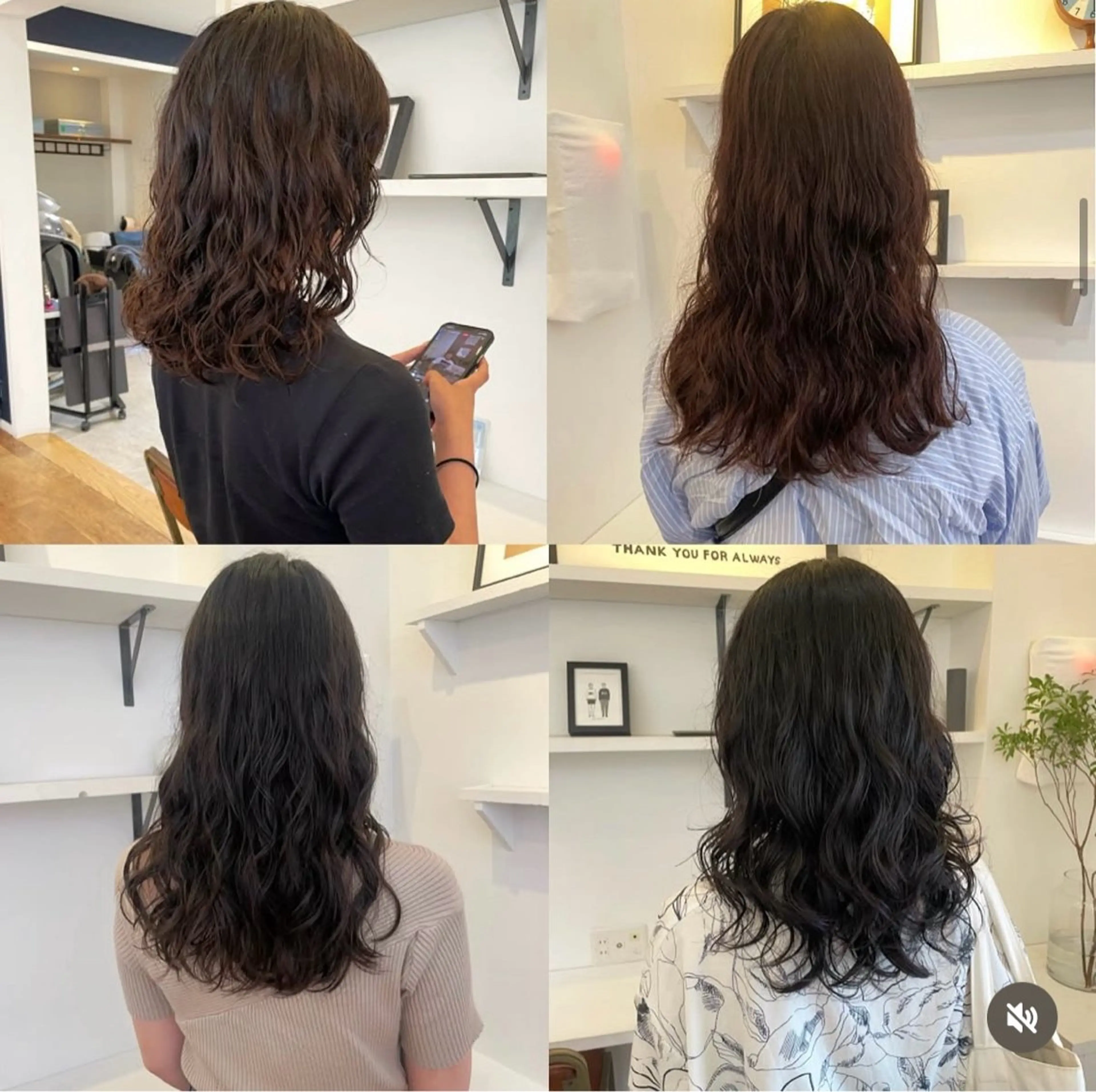 セミロング カラー パーマ セミロングパーマ カット パーマ トリートメント 髪質改善ストレート✨ パーマヘア✨YUKIのヘアスタイル