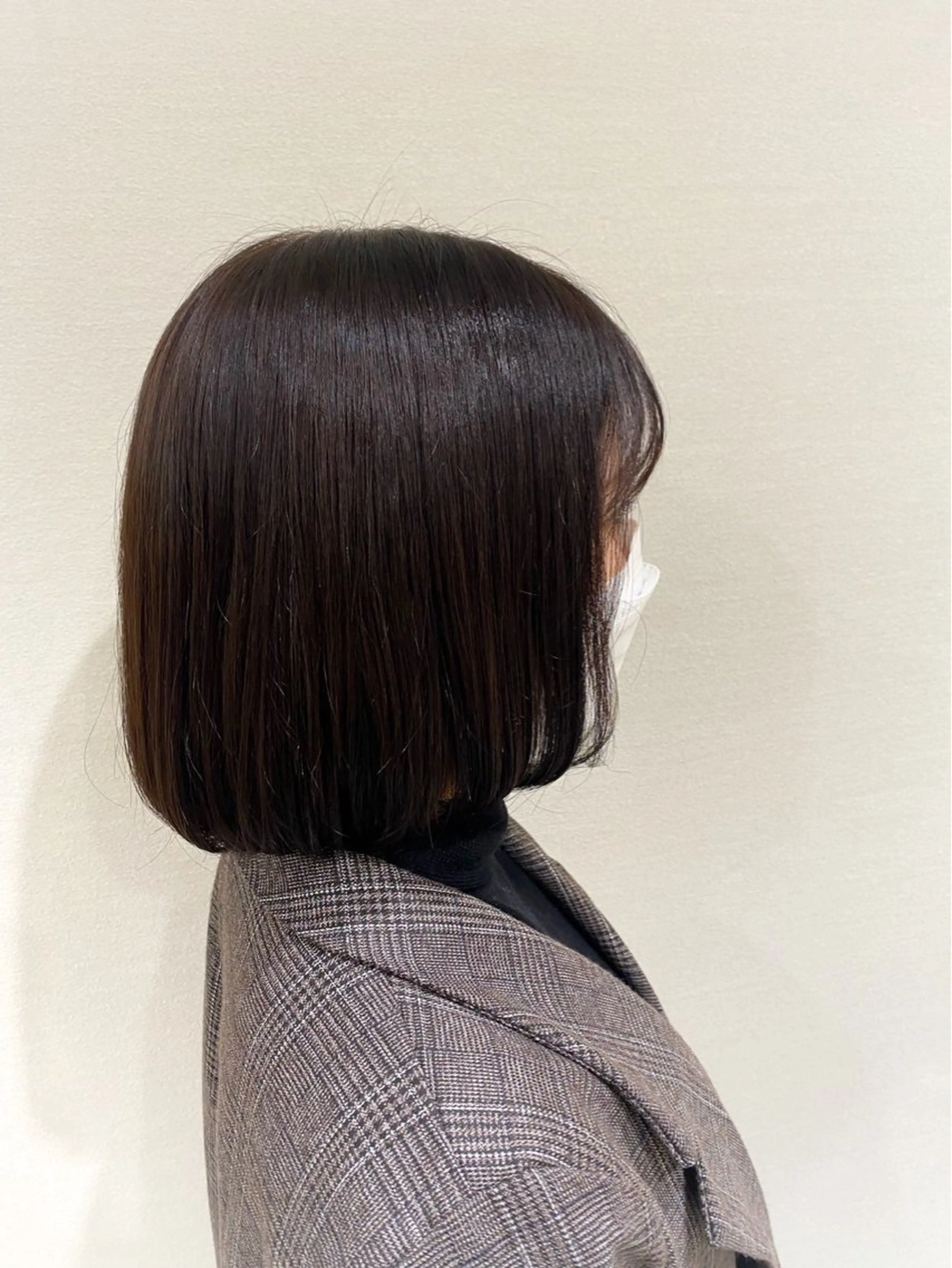 ミディアム spinhair荻野 莉帆のヘアスタイル
