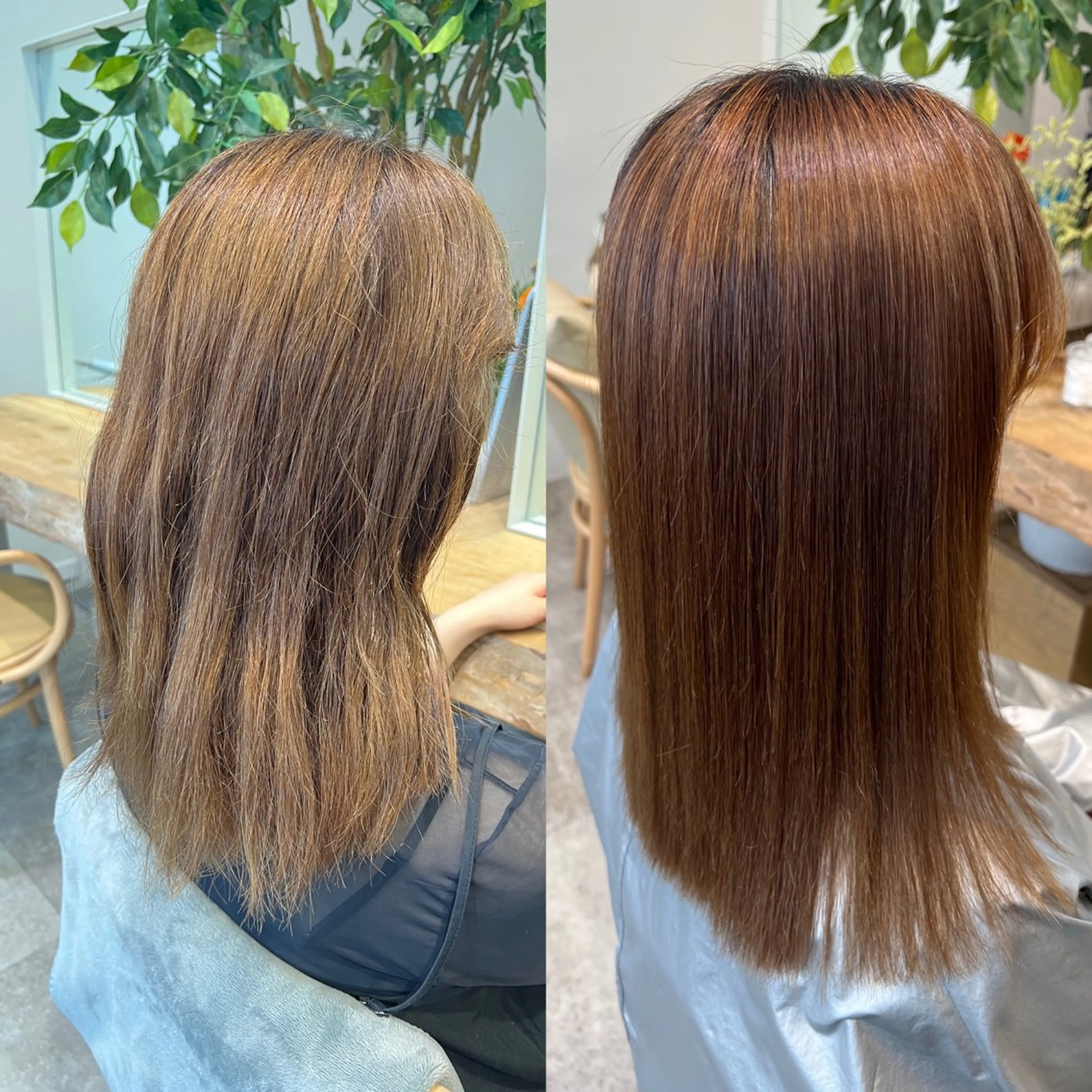 セミロング wa kaのヘアスタイル