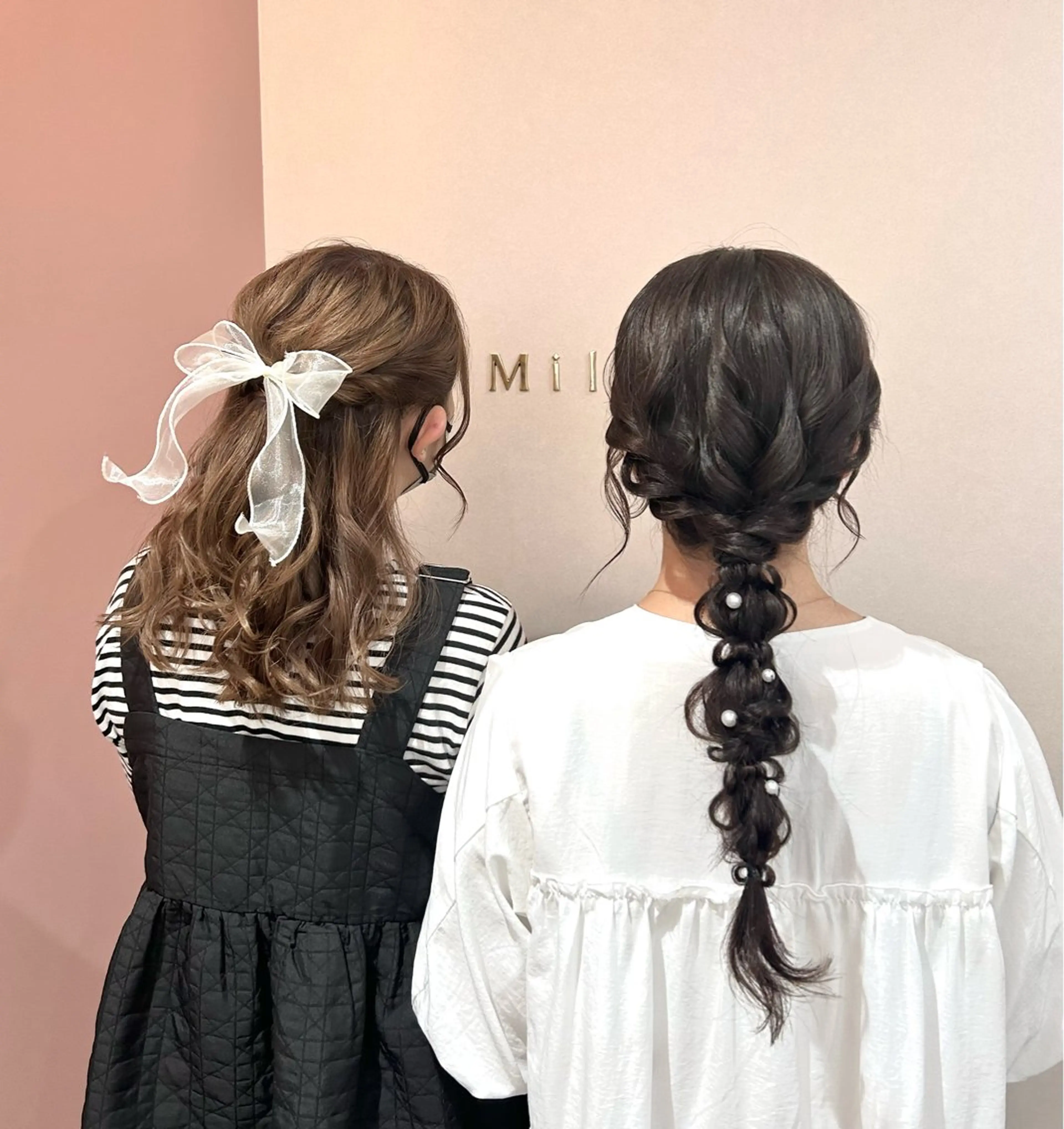 ロング ヘアセット Mila Hazukiのヘアスタイル