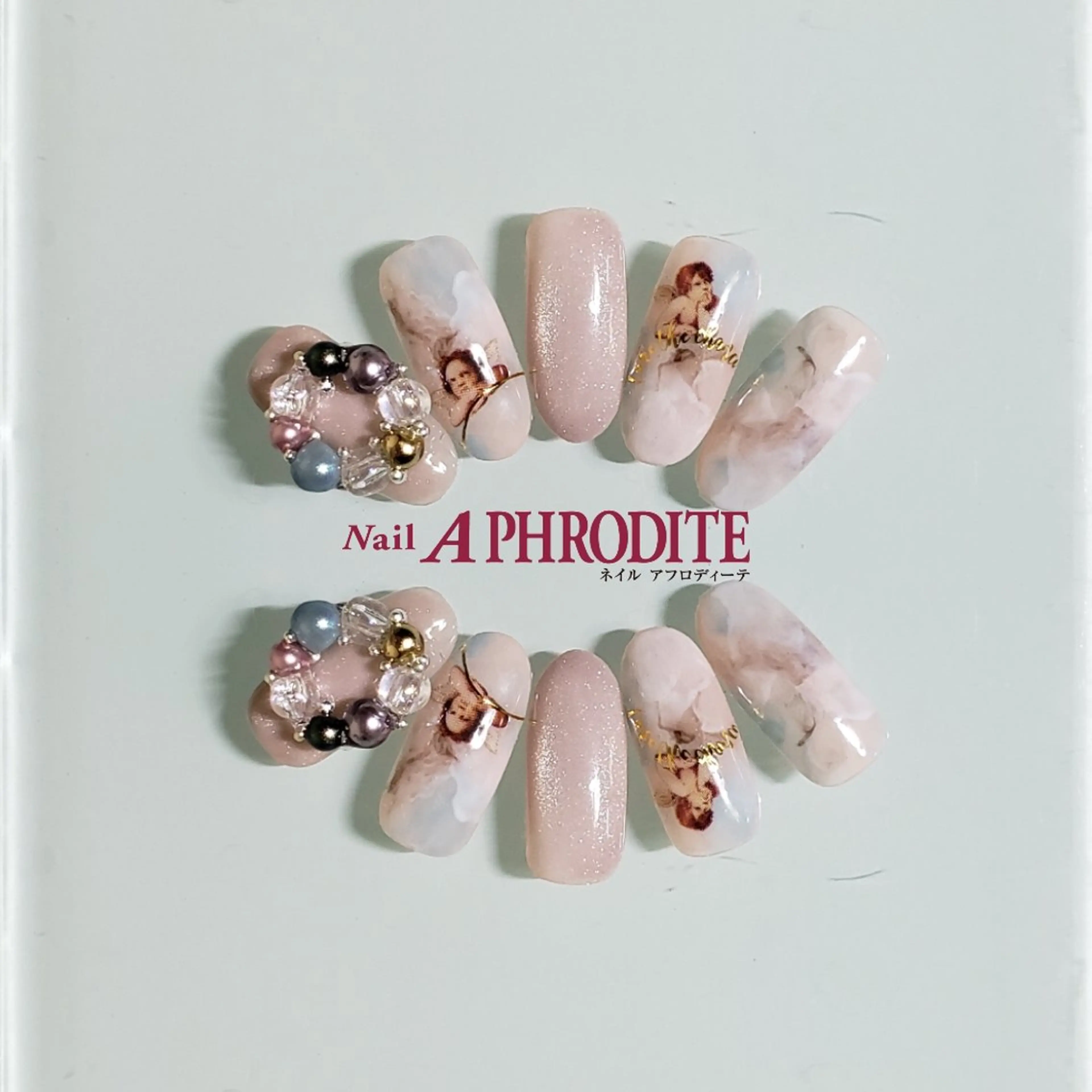 ネイル ジェルネイル ニュアンスネイル スカルプネイル ソフトジェル ネイルチップ ハンドネイル Nail  Aphroditeのネイルデザイン