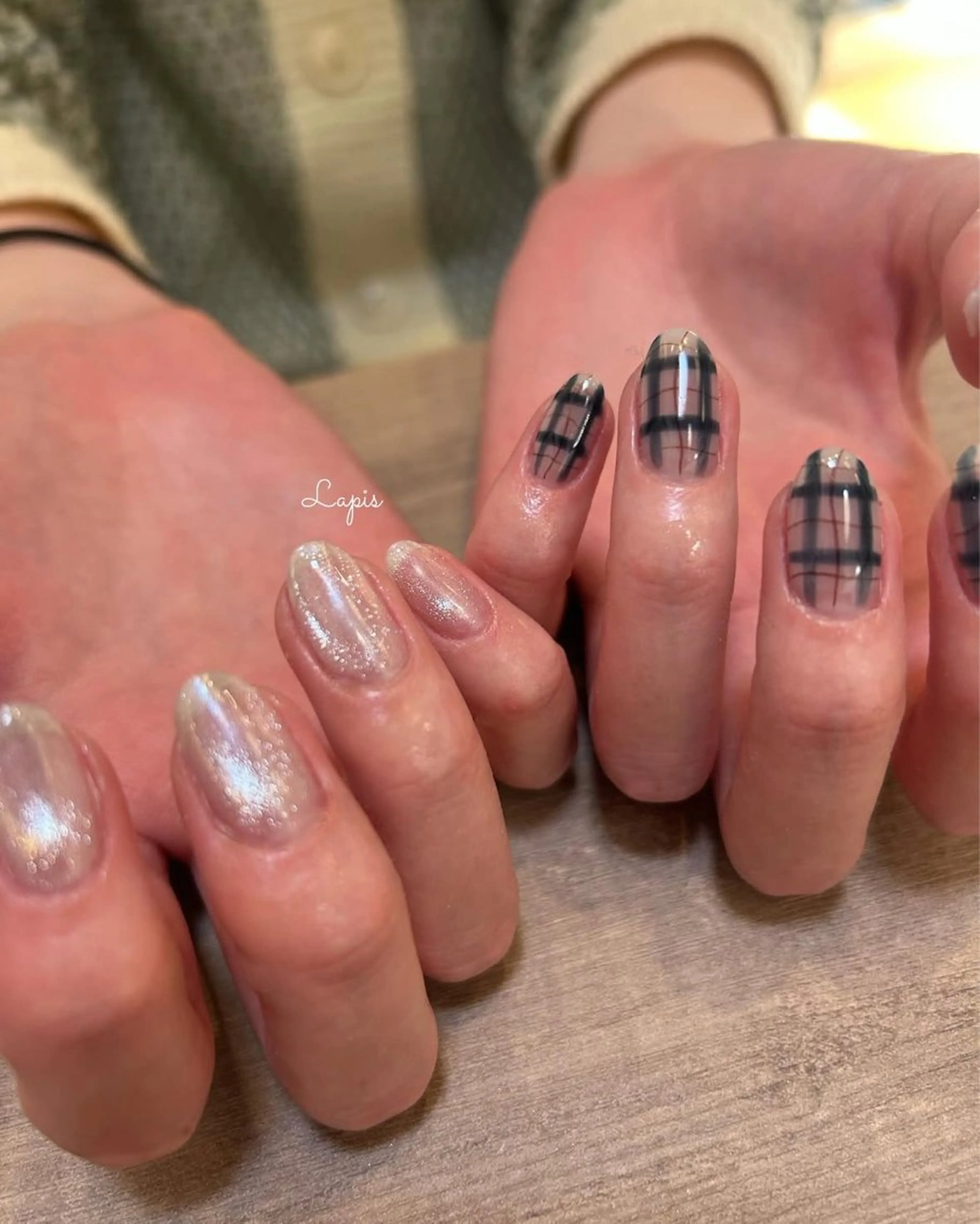 ネイル ハンドネイル Lapis *のネイルデザイン