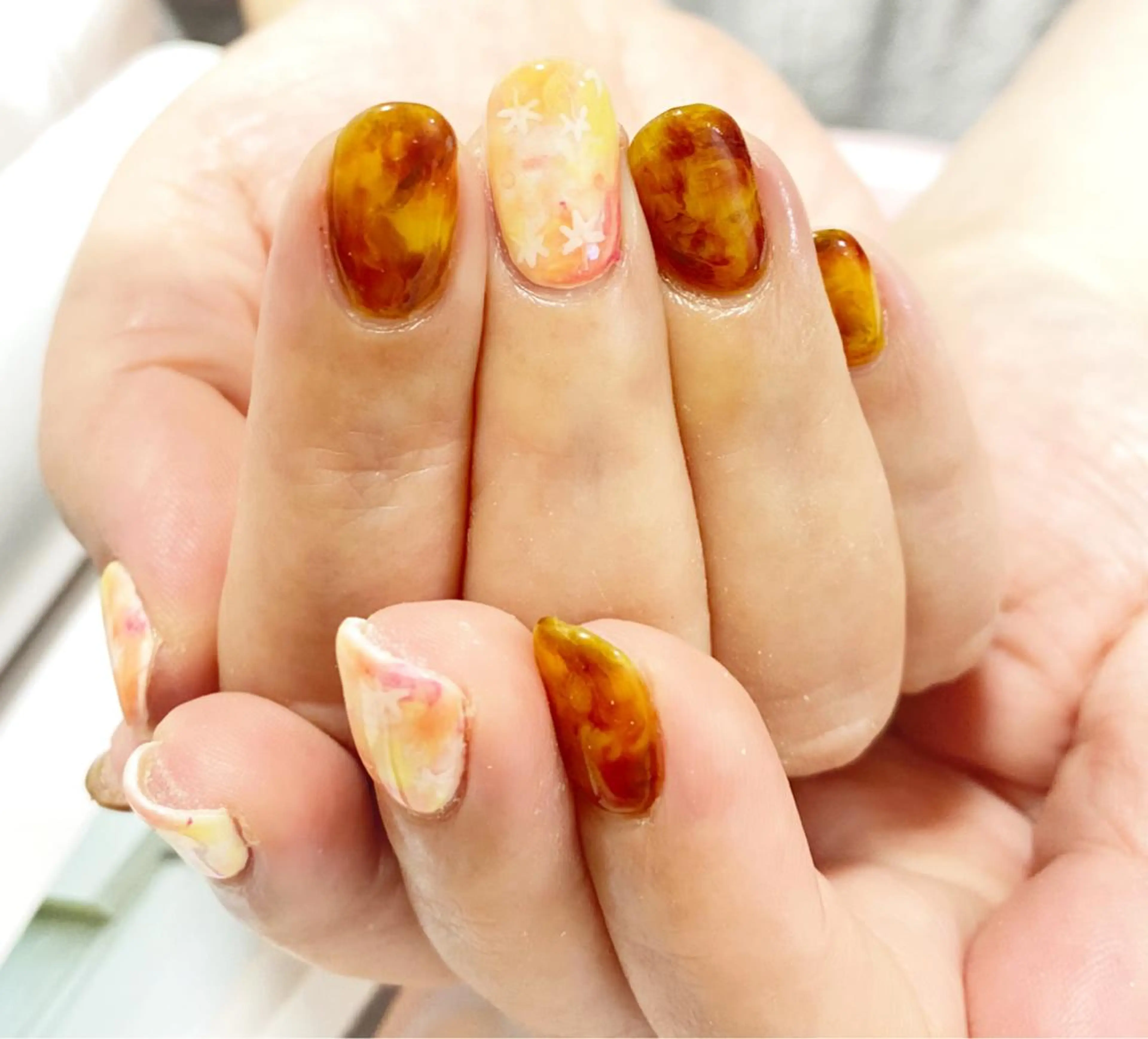 ネイル べっ甲ネイル Nail Salon Ｄream Mamのネイルデザイン