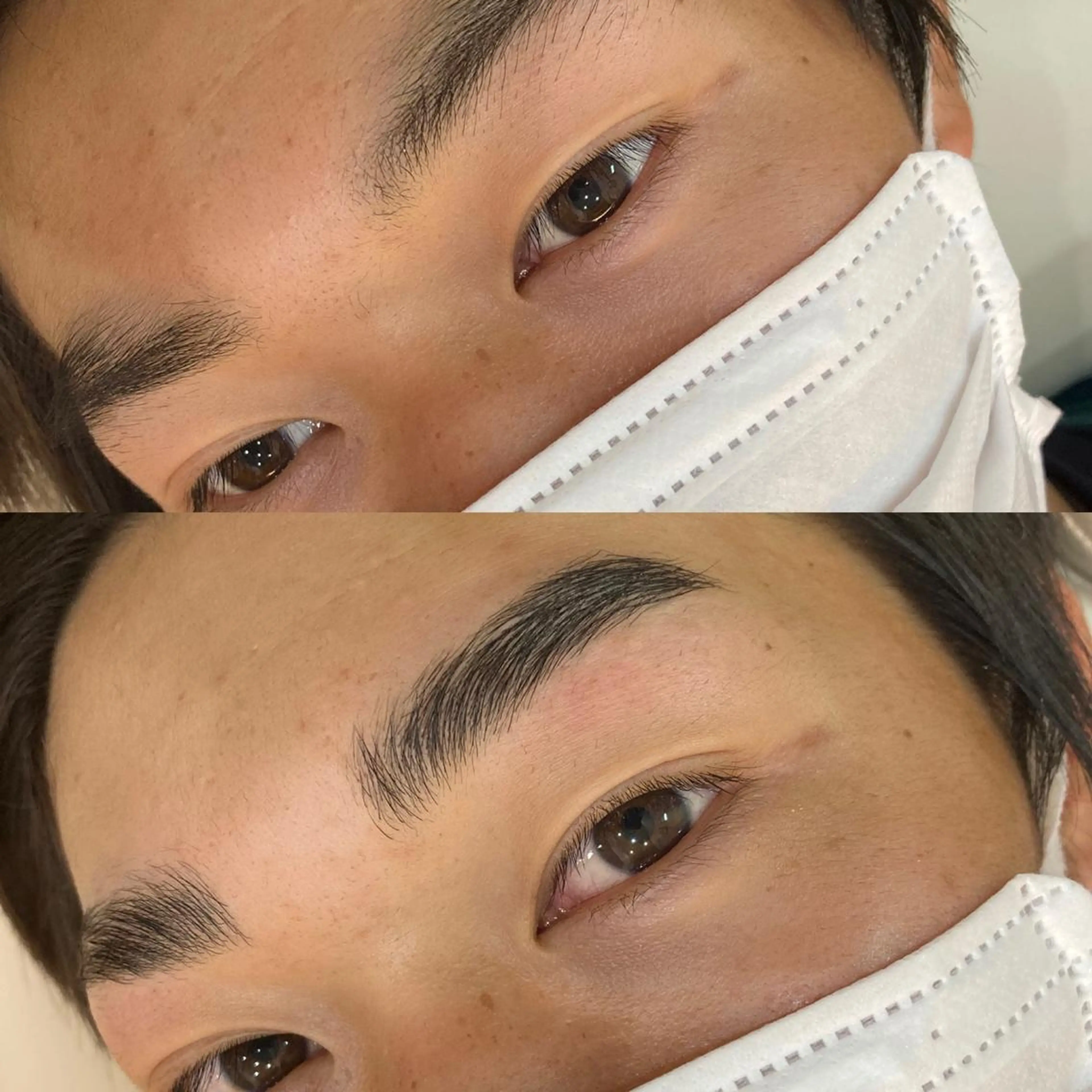 アイブロウ ハリウッドブロウリフト n a l u /natsumiのネイルデザイン