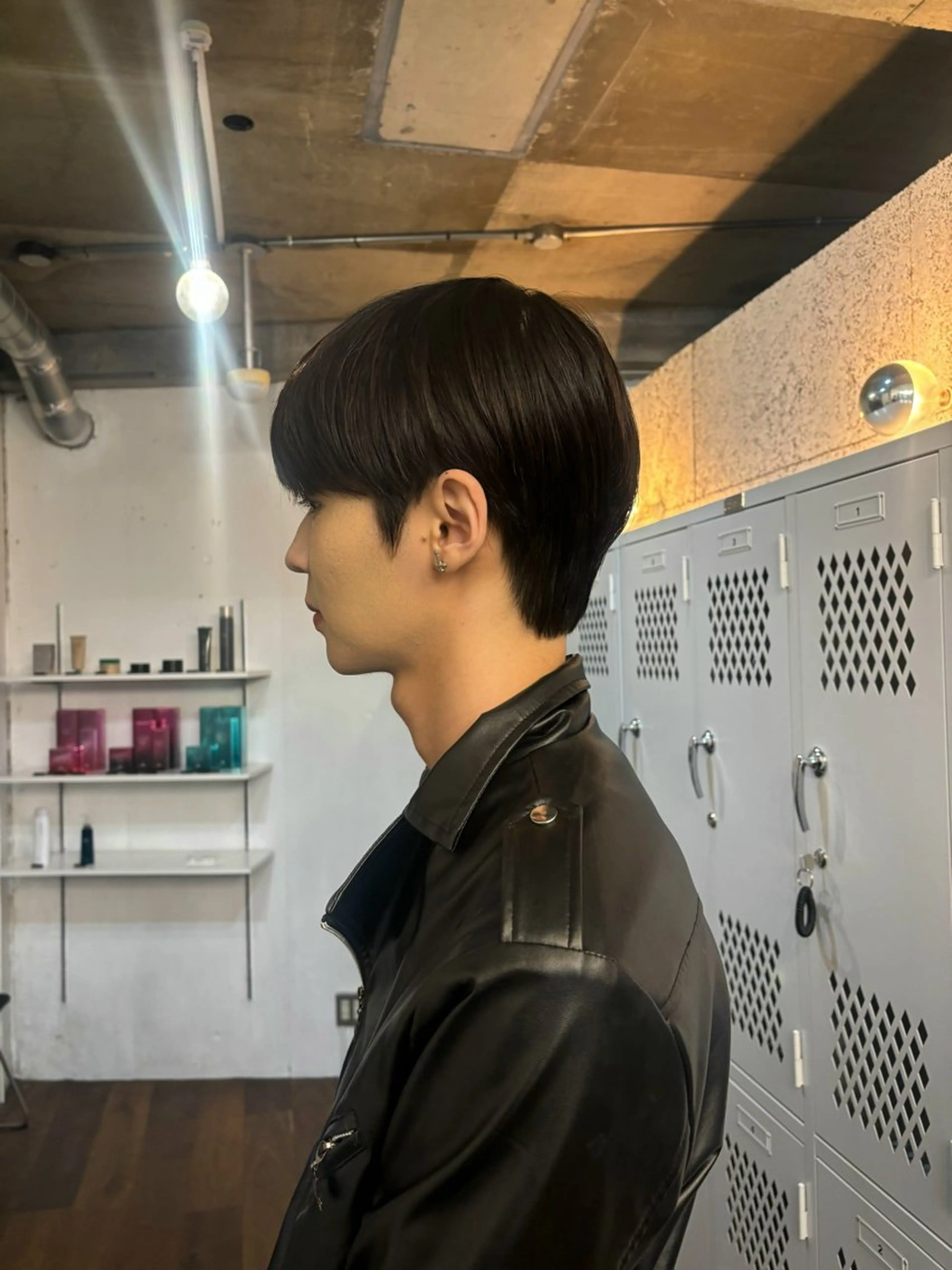 ショート カラー パーマ メンズ fifth 庄子愛彩のヘアスタイル