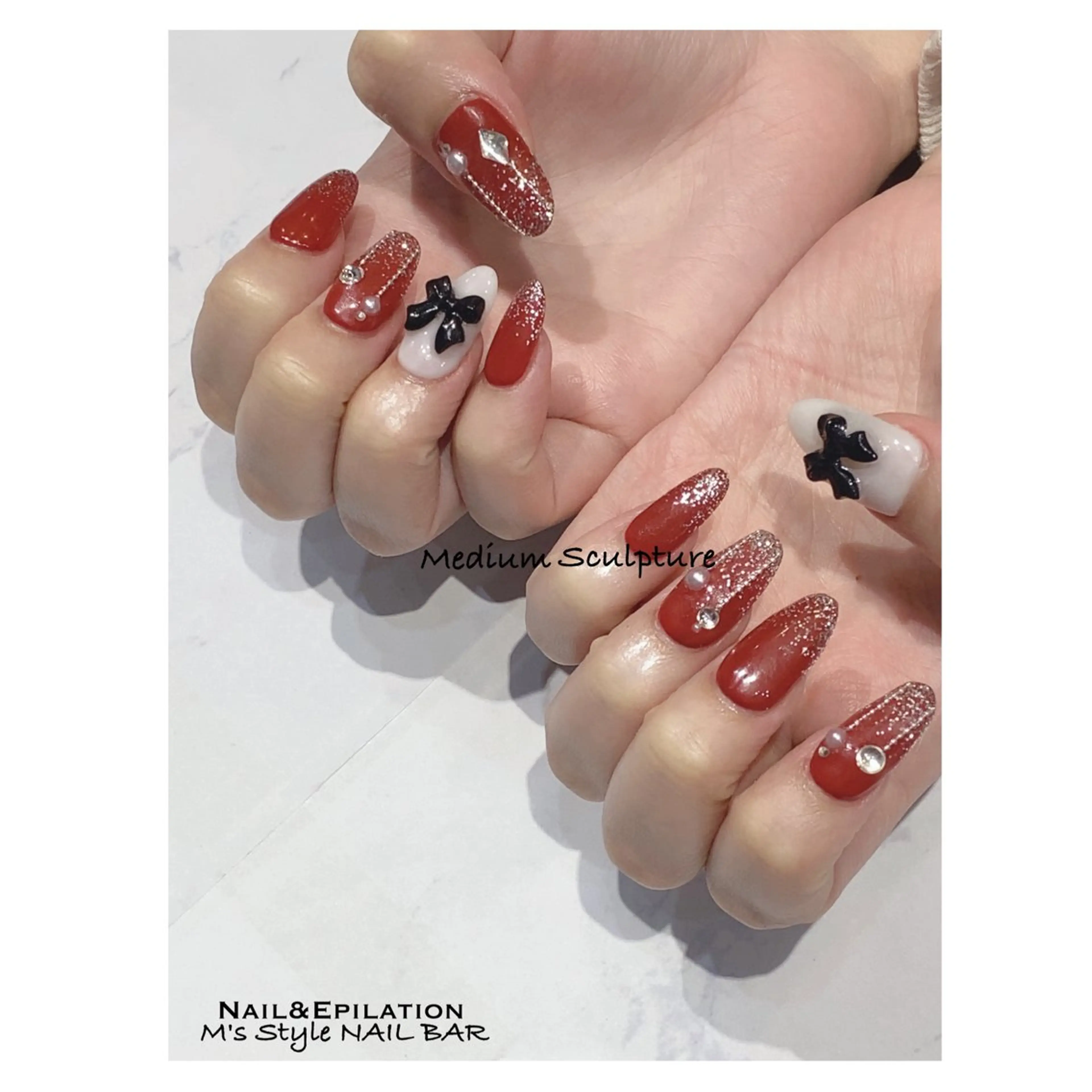 ネイル 成人式 フットネイル フレンチネイル ジェルネイル 韓国ネイル ハンドネイル M's Style NAIL BARのエステ・リラクイメージ