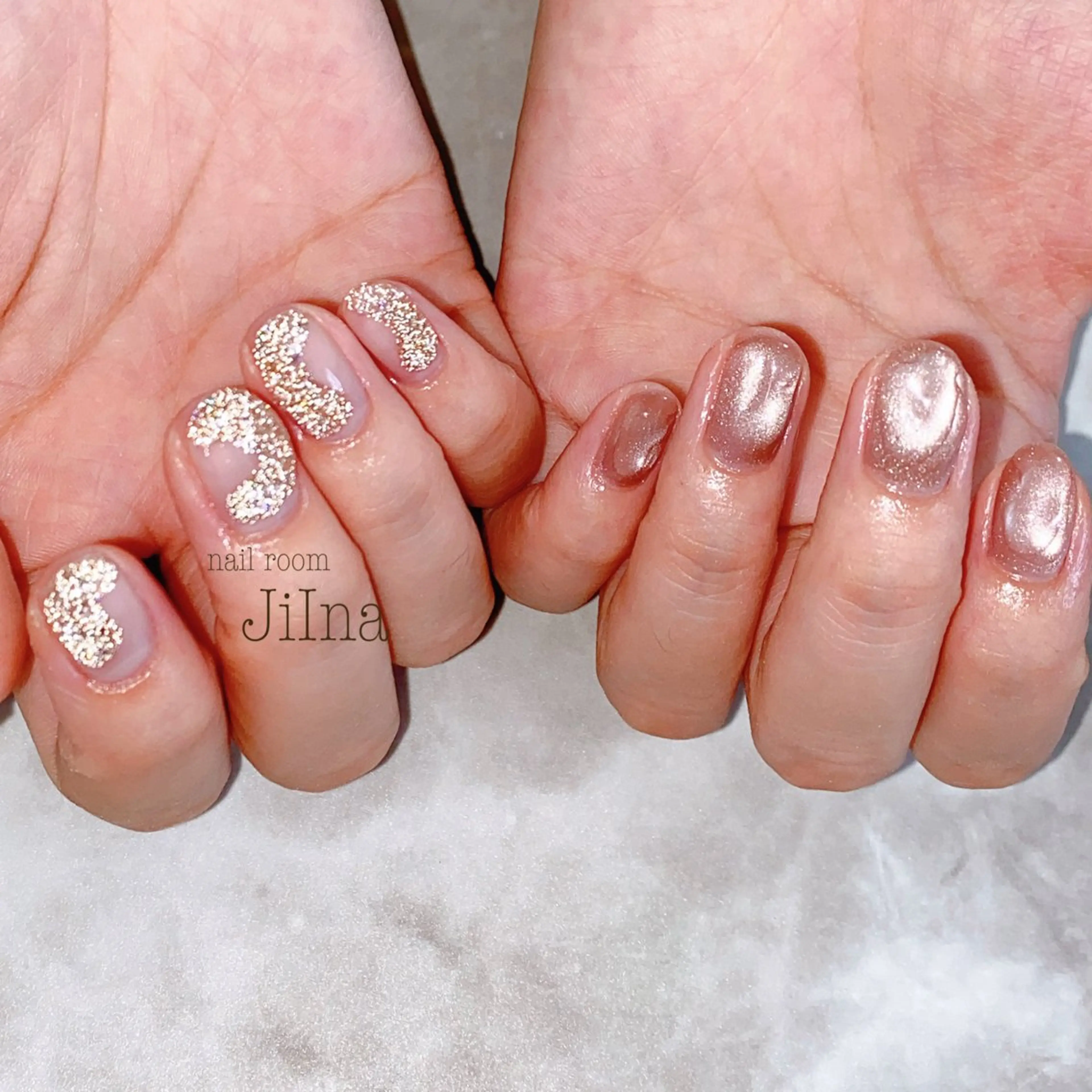 ネイル 持ち込み JiIna nailのネイルデザイン