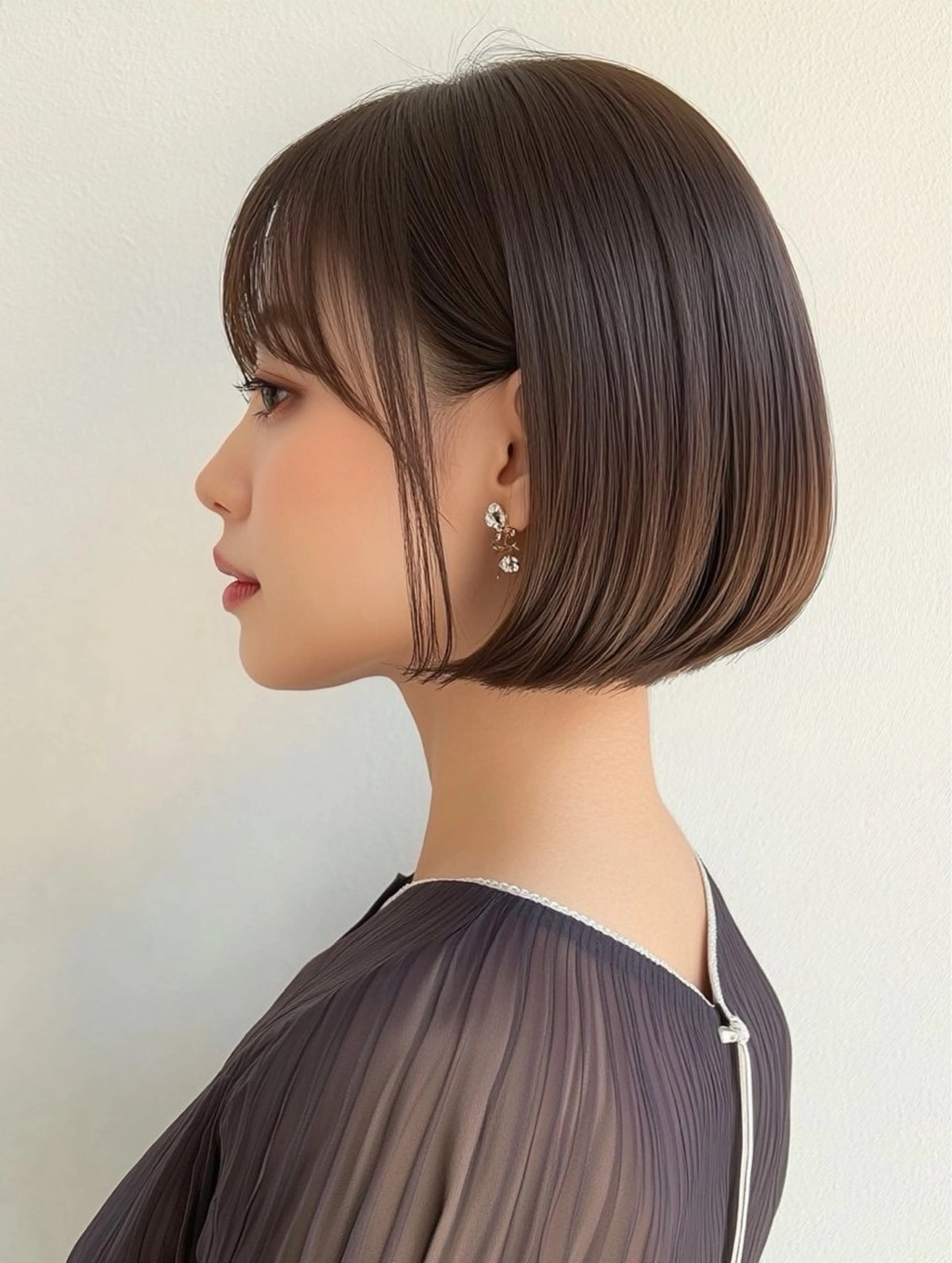 ショート カラー Misora/ボブ/ レイヤー/艶カラーのヘアスタイル