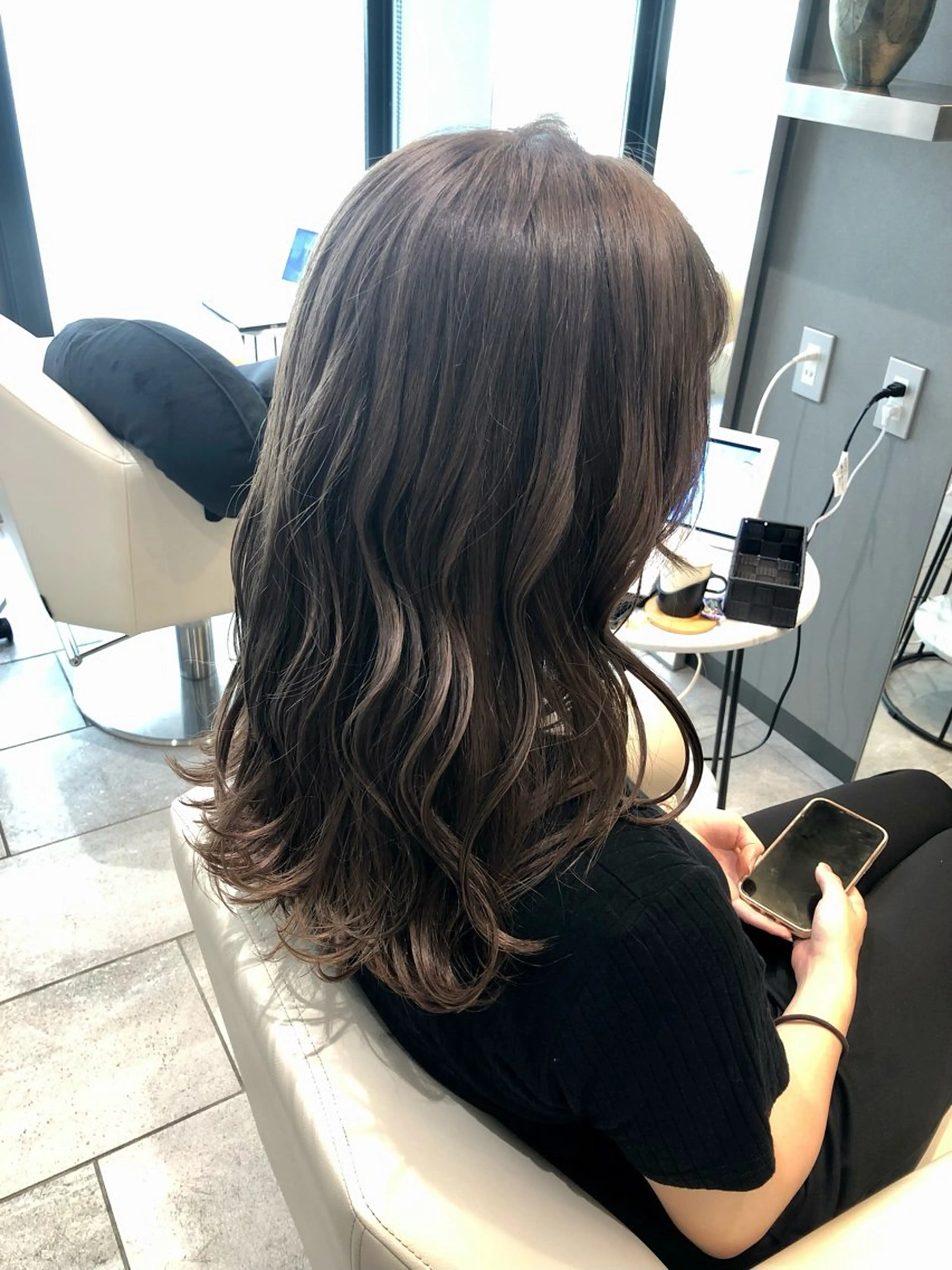 セミロング カット ヘアカラー トリートメント 【hisui】長尾 ゆかりのマツエク・マツパデザイン