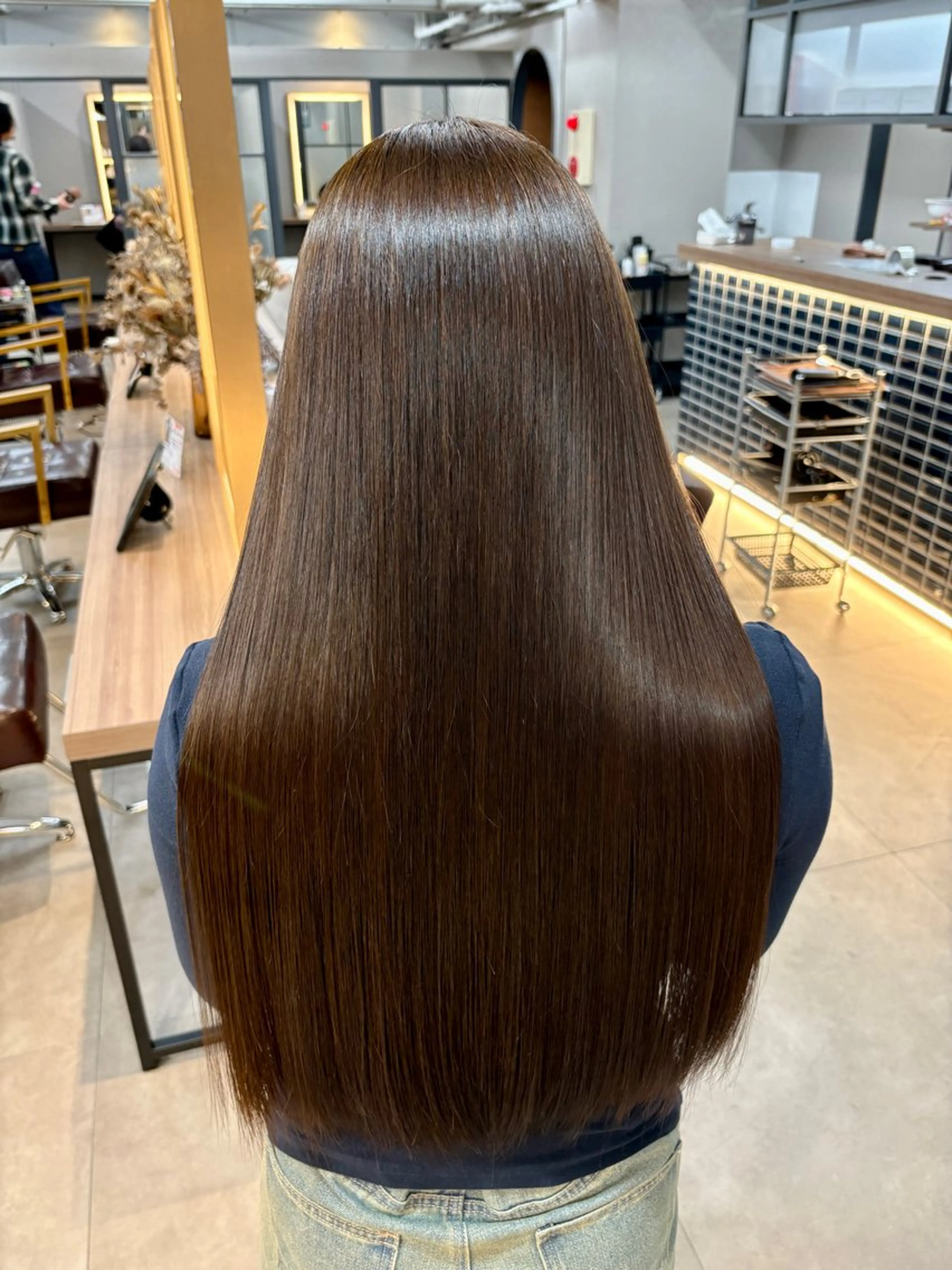 ロング 髪質改善 ヘアカラー 💎艶髪／美髪特化 世麗💎のヘアスタイル