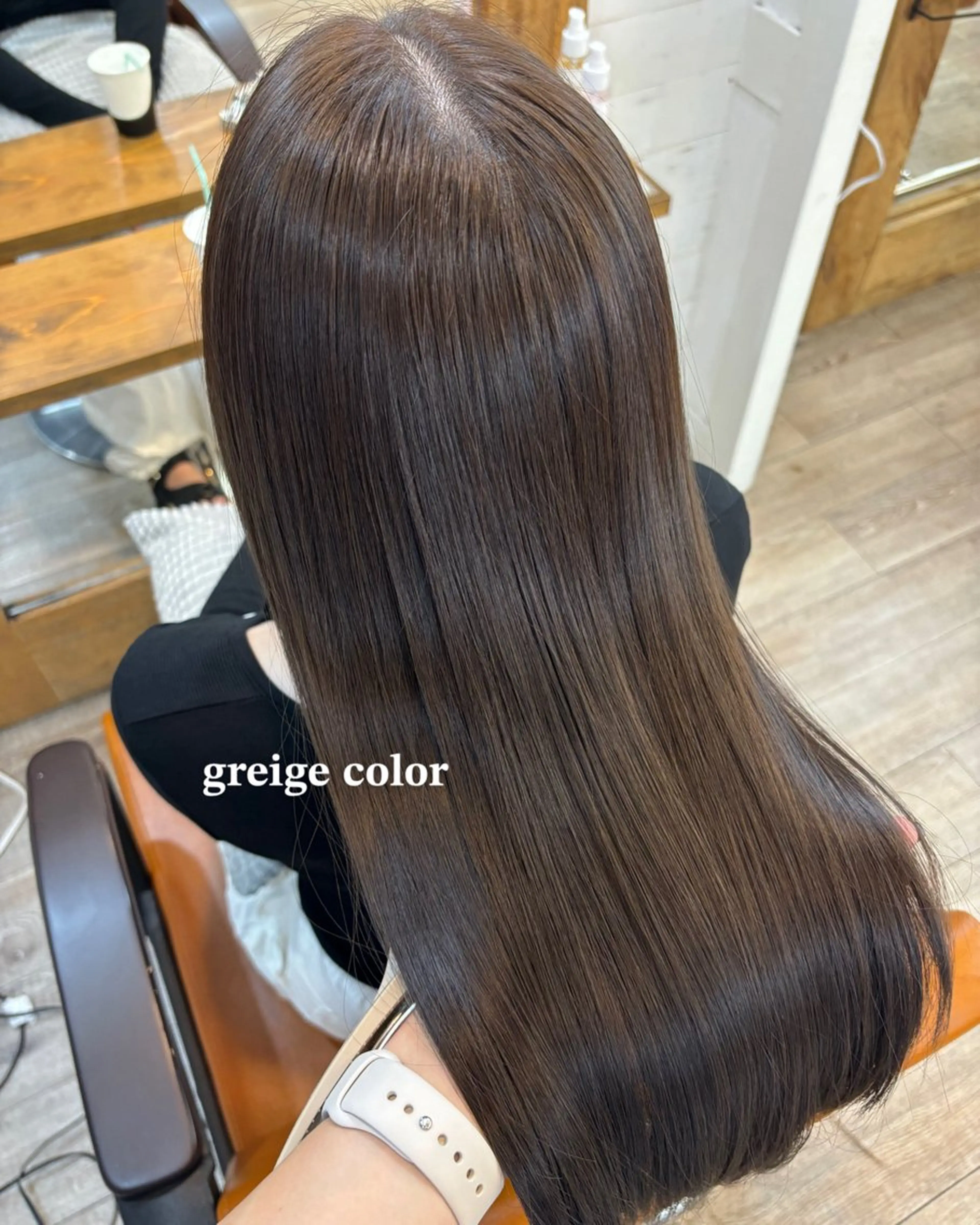 【新規限定/予防美容】 カット+髪質改善inケアカラー+トリートメント+スパの写真