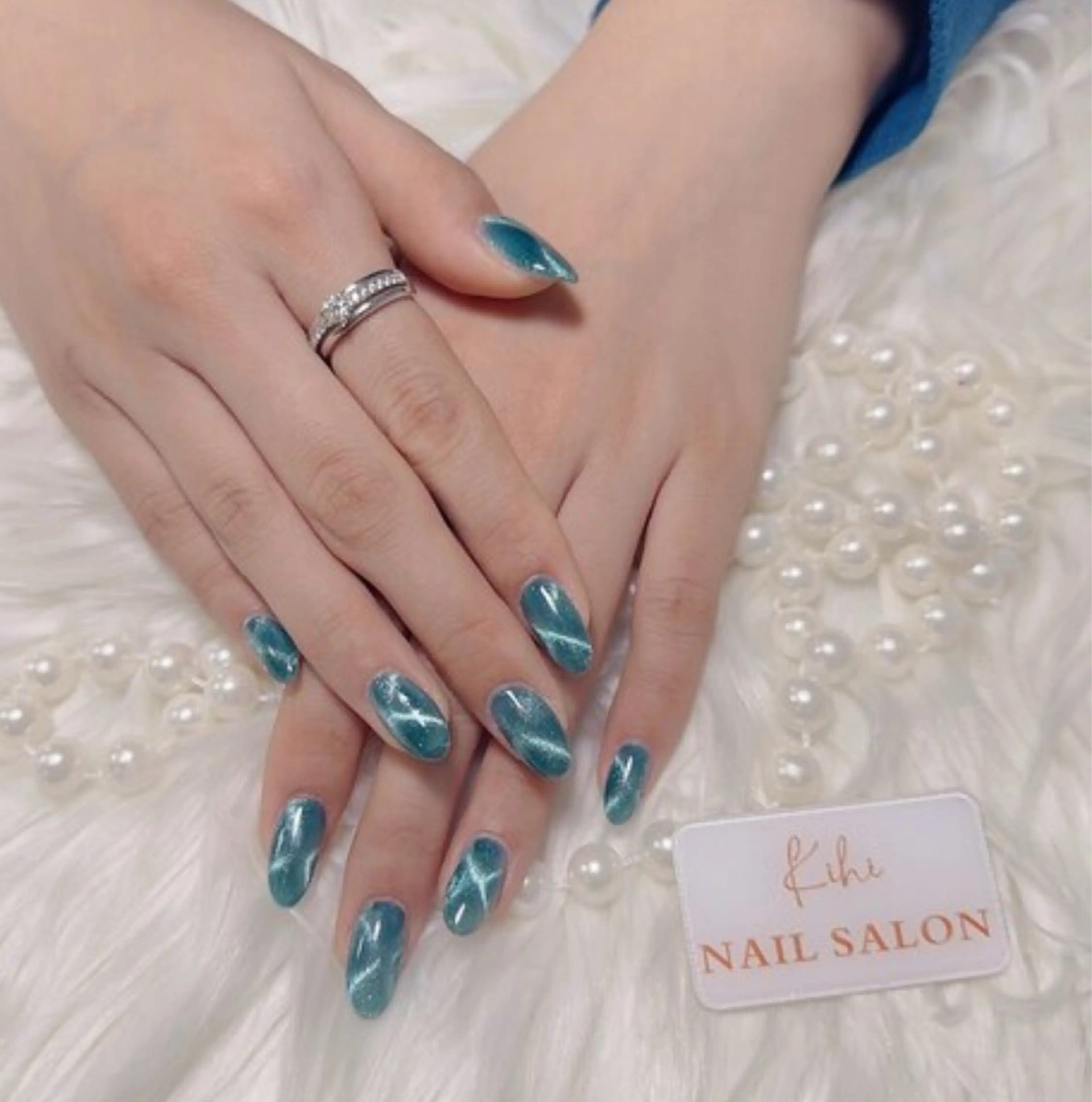 ネイル アートネイル フレンチネイル ジェルネイル グラデーション 韓国ネイル 村中 ハナのネイルデザイン