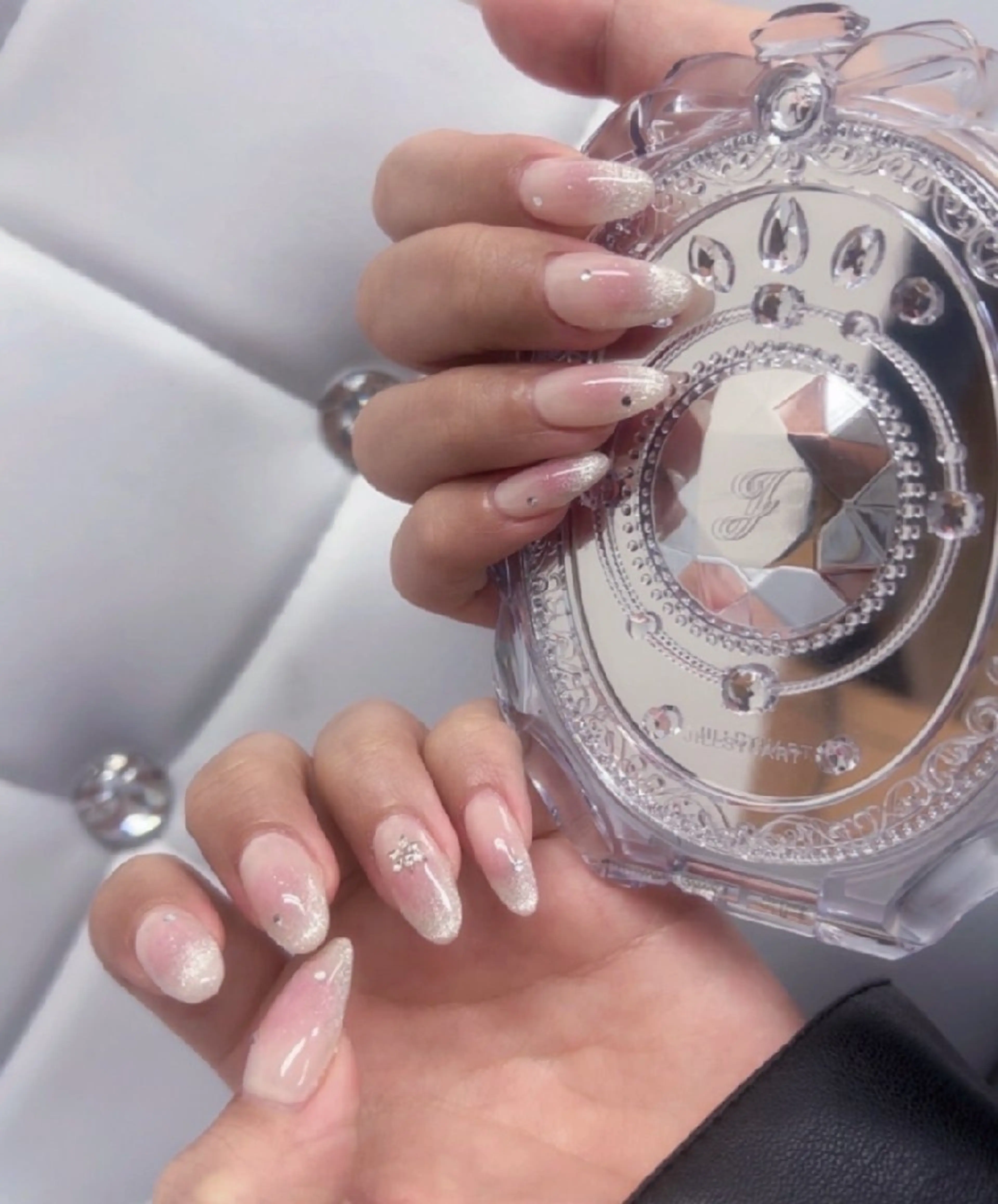 ネイル チークネイル マグネットネイル シンプルネイル ハンドネイル Nail 🌱TSUBASAのネイルデザイン