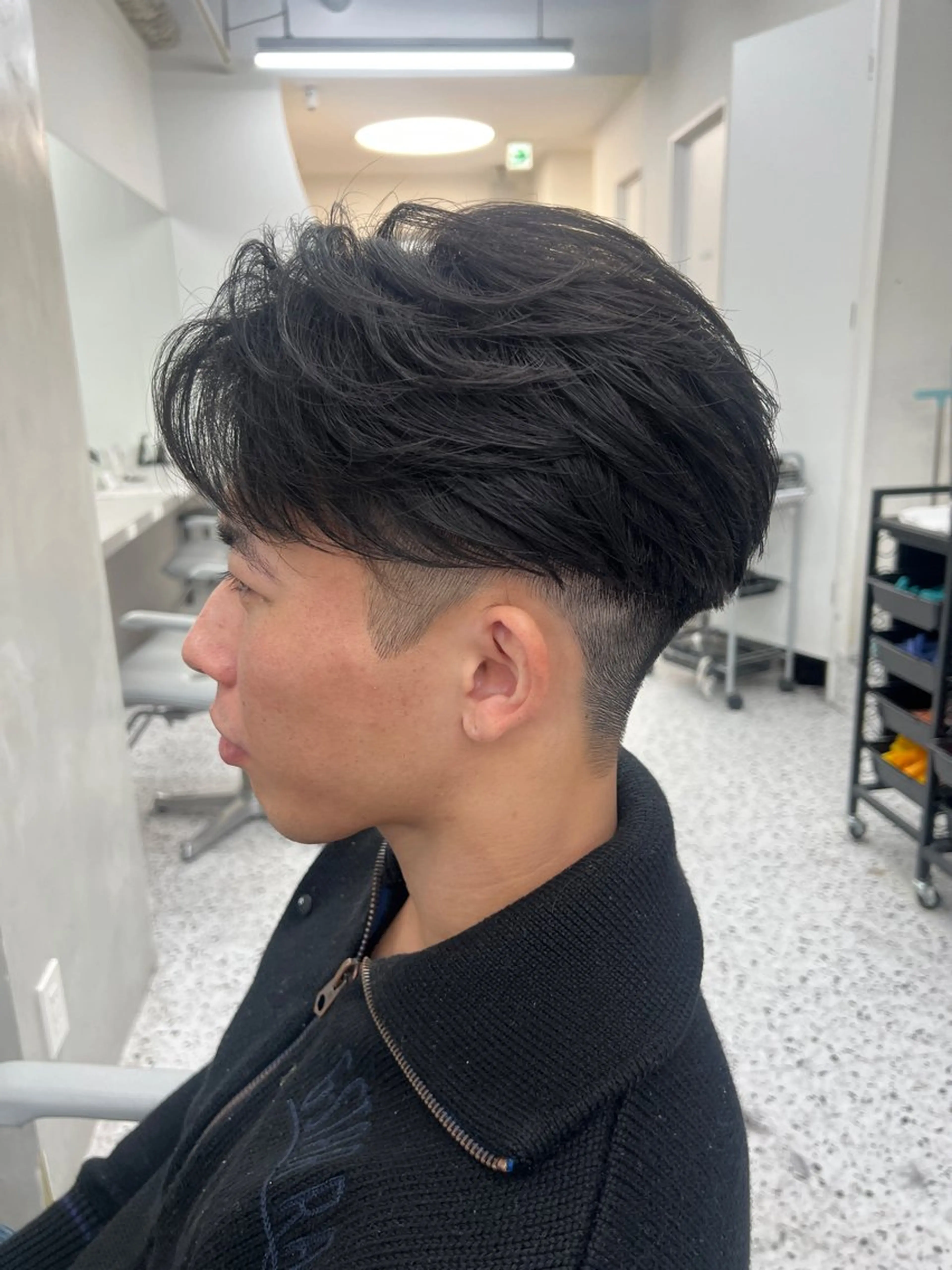 ショート パーマ メンズ ショートヘア Ace men's salon 名駅所属・あずこう/メンズヘア /メンズパーマのヘアスタイル