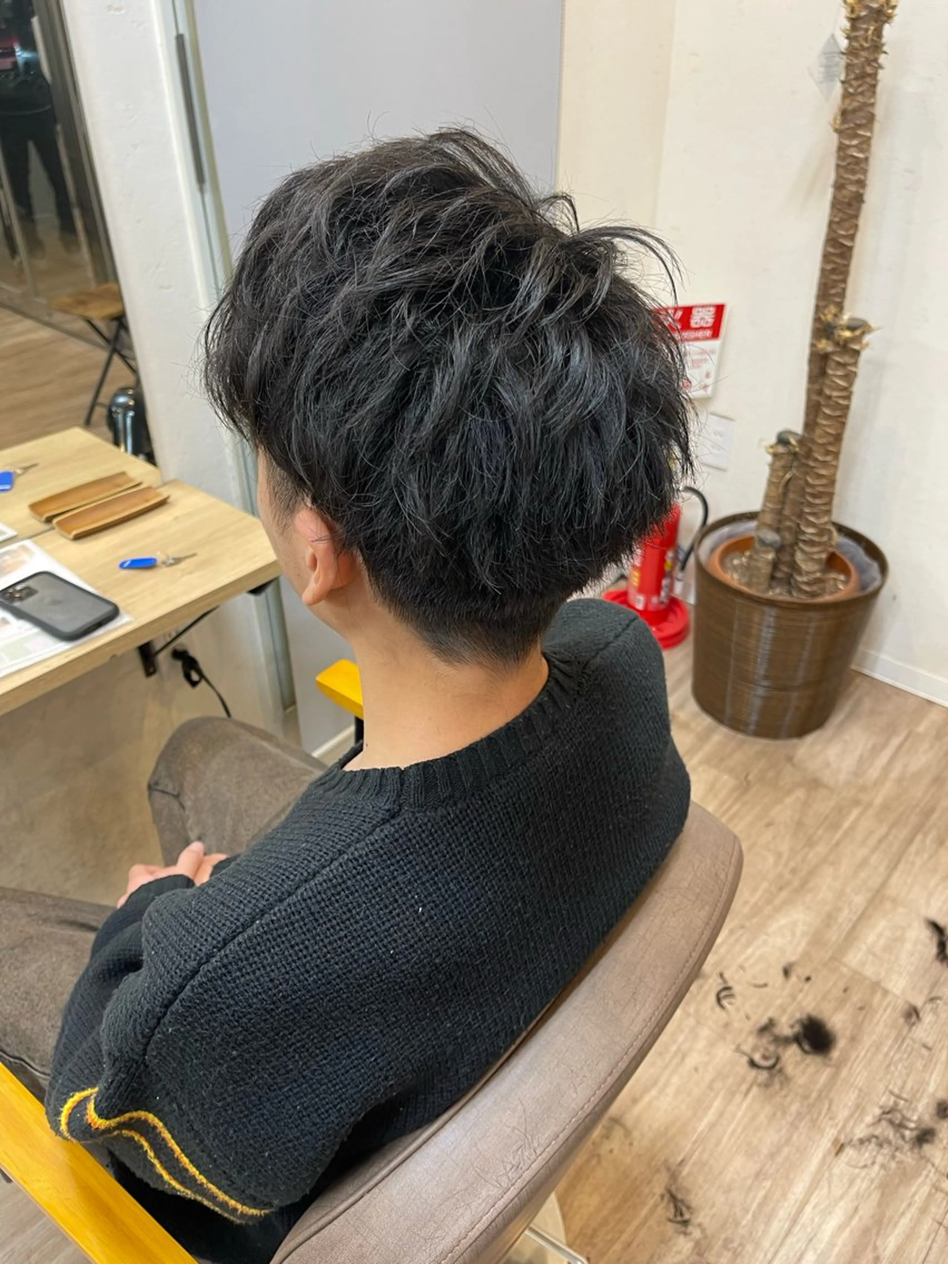 メンズ 三瓶 拓海のヘアスタイル