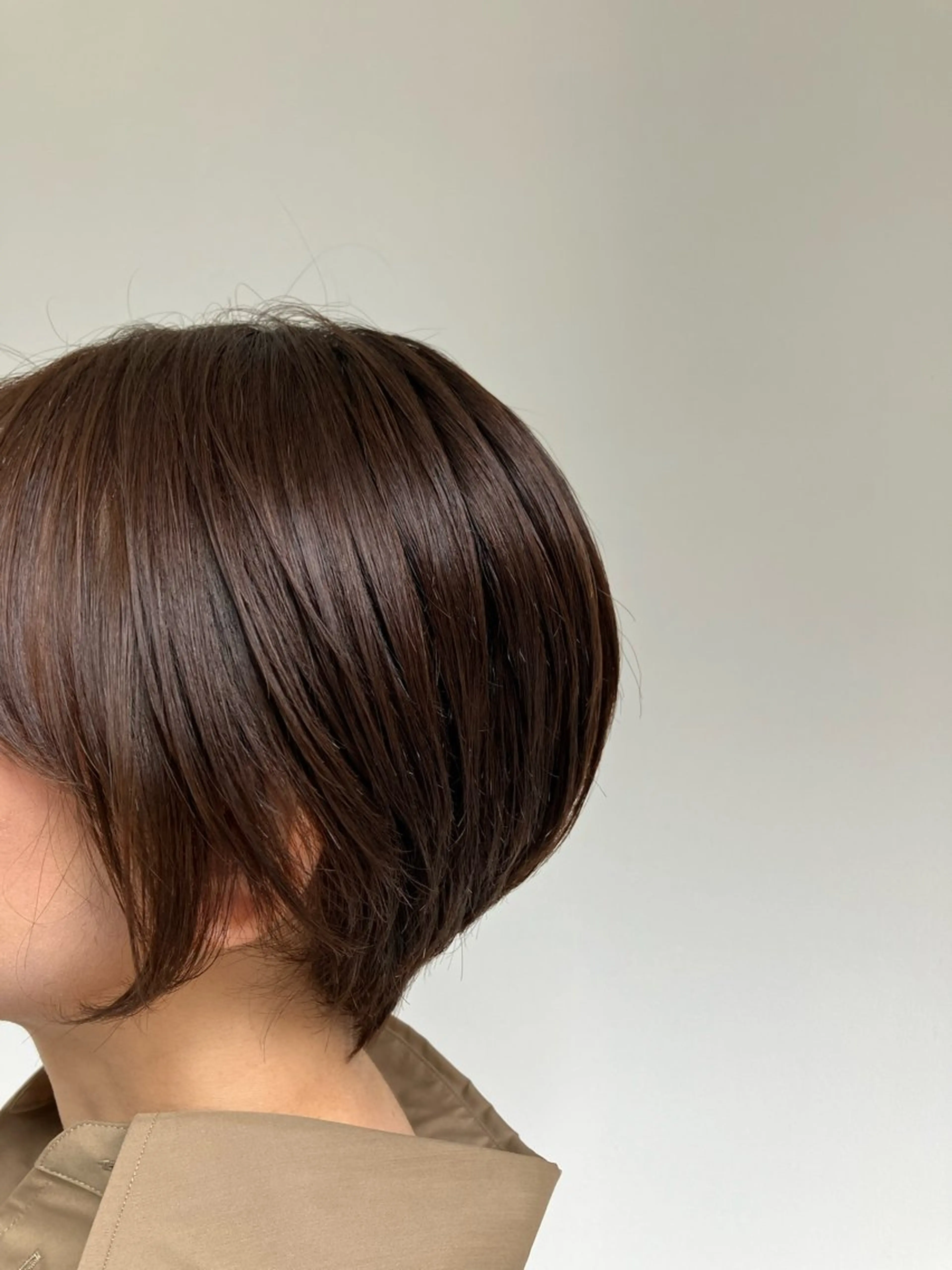 ショート カラー イルミナカラー オレンジ un武蔵小杉所属・佐藤 知子のヘアスタイル