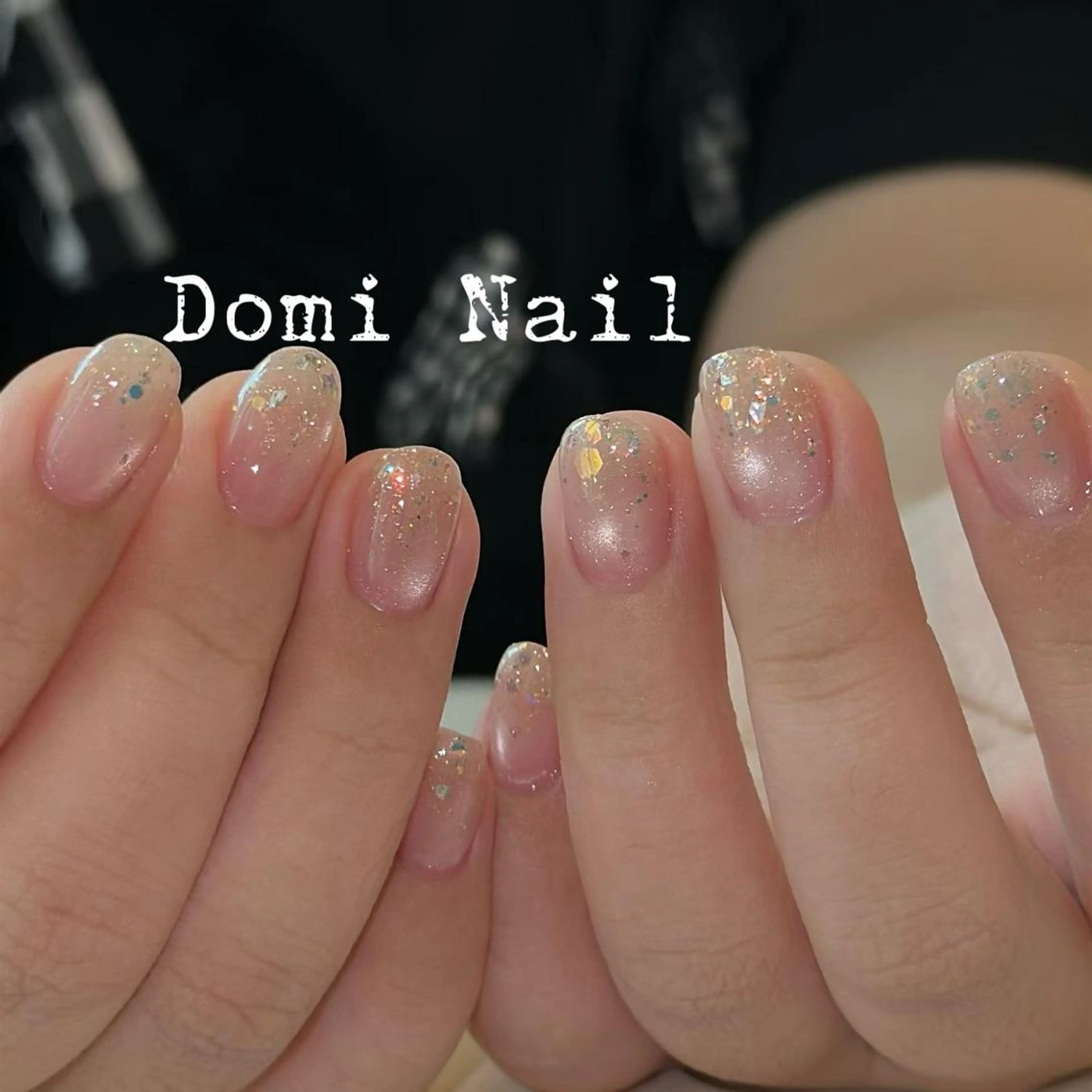 ネイル 持ち込み ハンドネイル 渋谷 Domi Nailのネイルデザイン