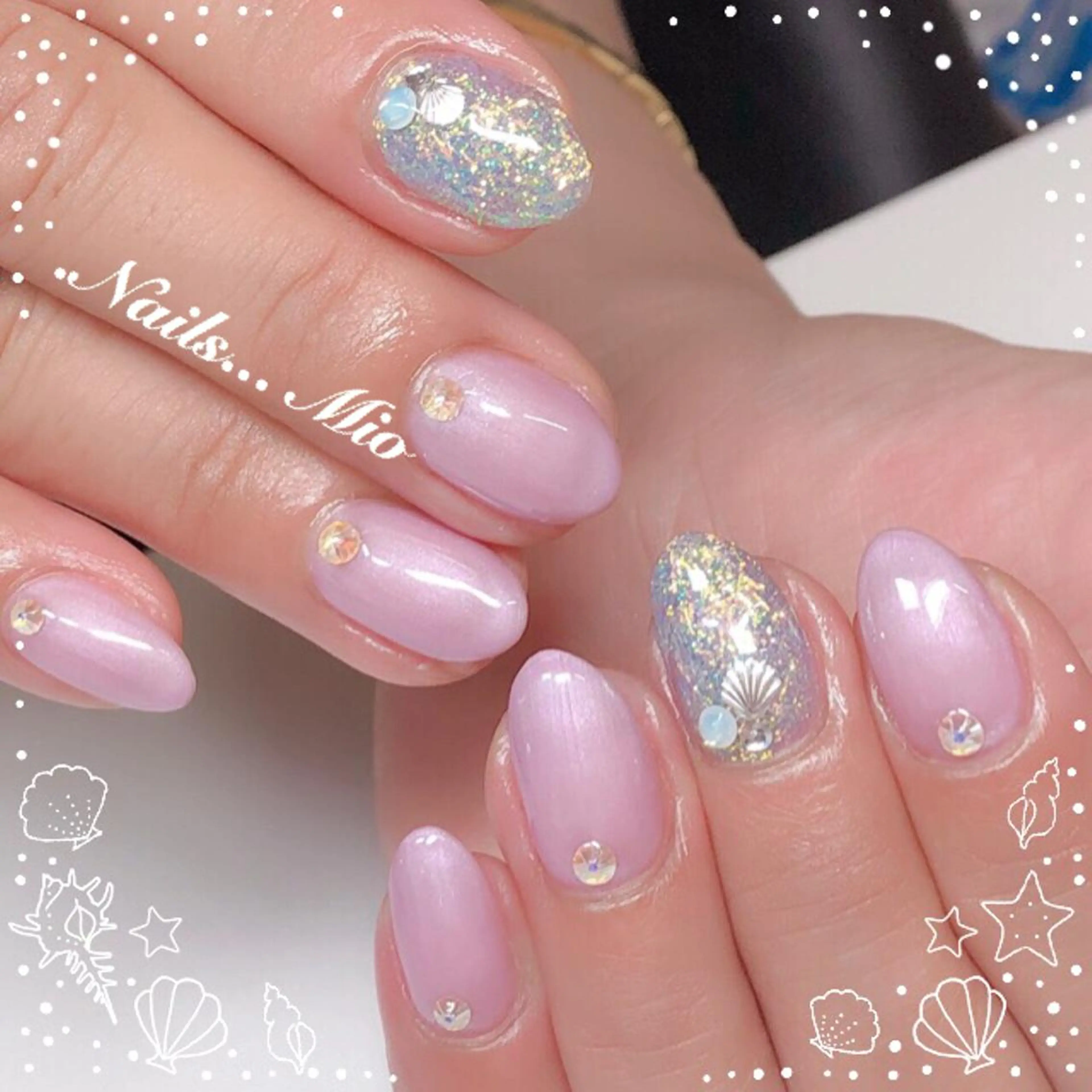 ネイル .Nails Mio 赤羽西ネイルサロンのネイルデザイン
