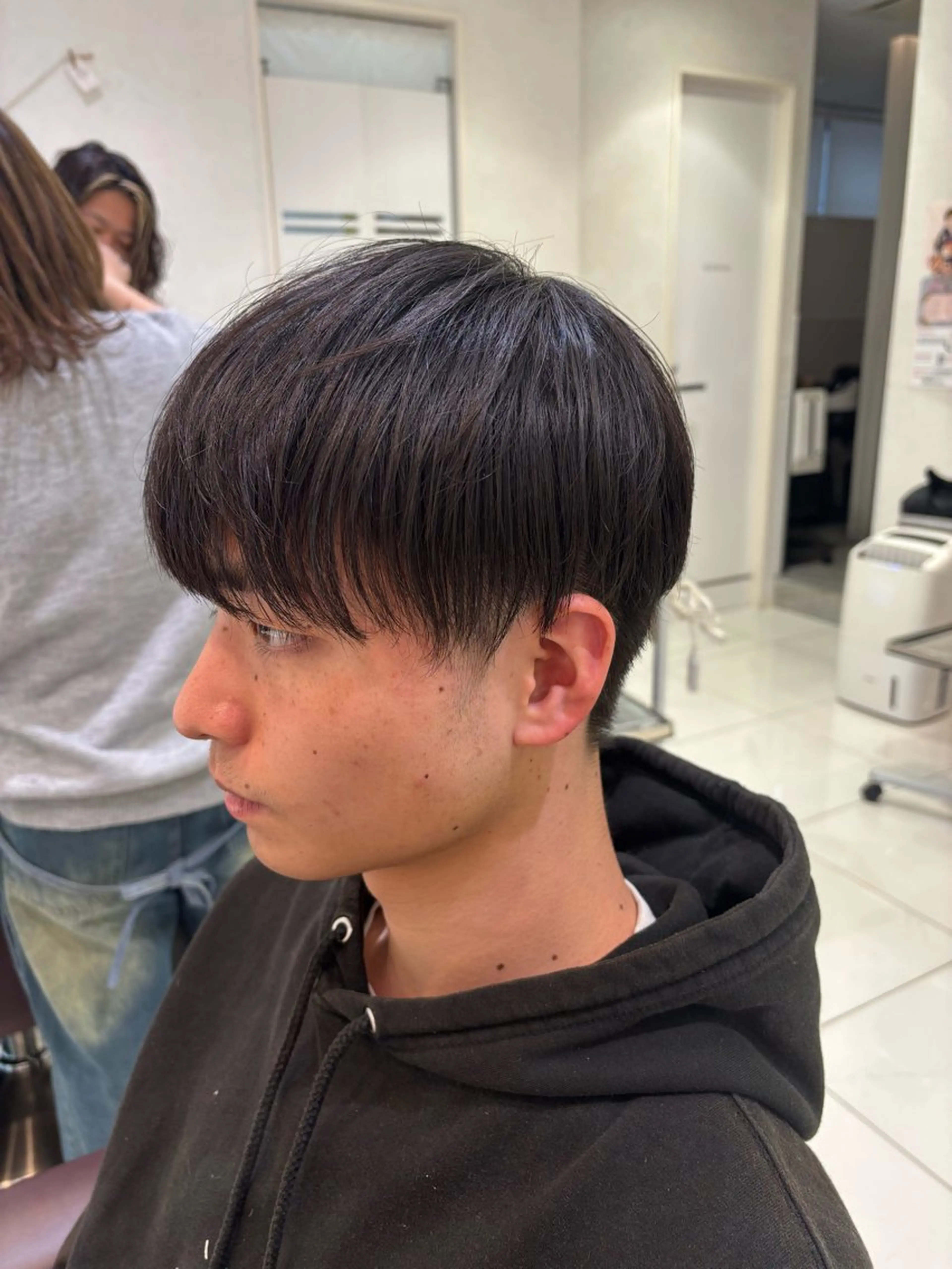 メンズ メンズ/パーマ/ ウルフ/伊武紀のヘアスタイル