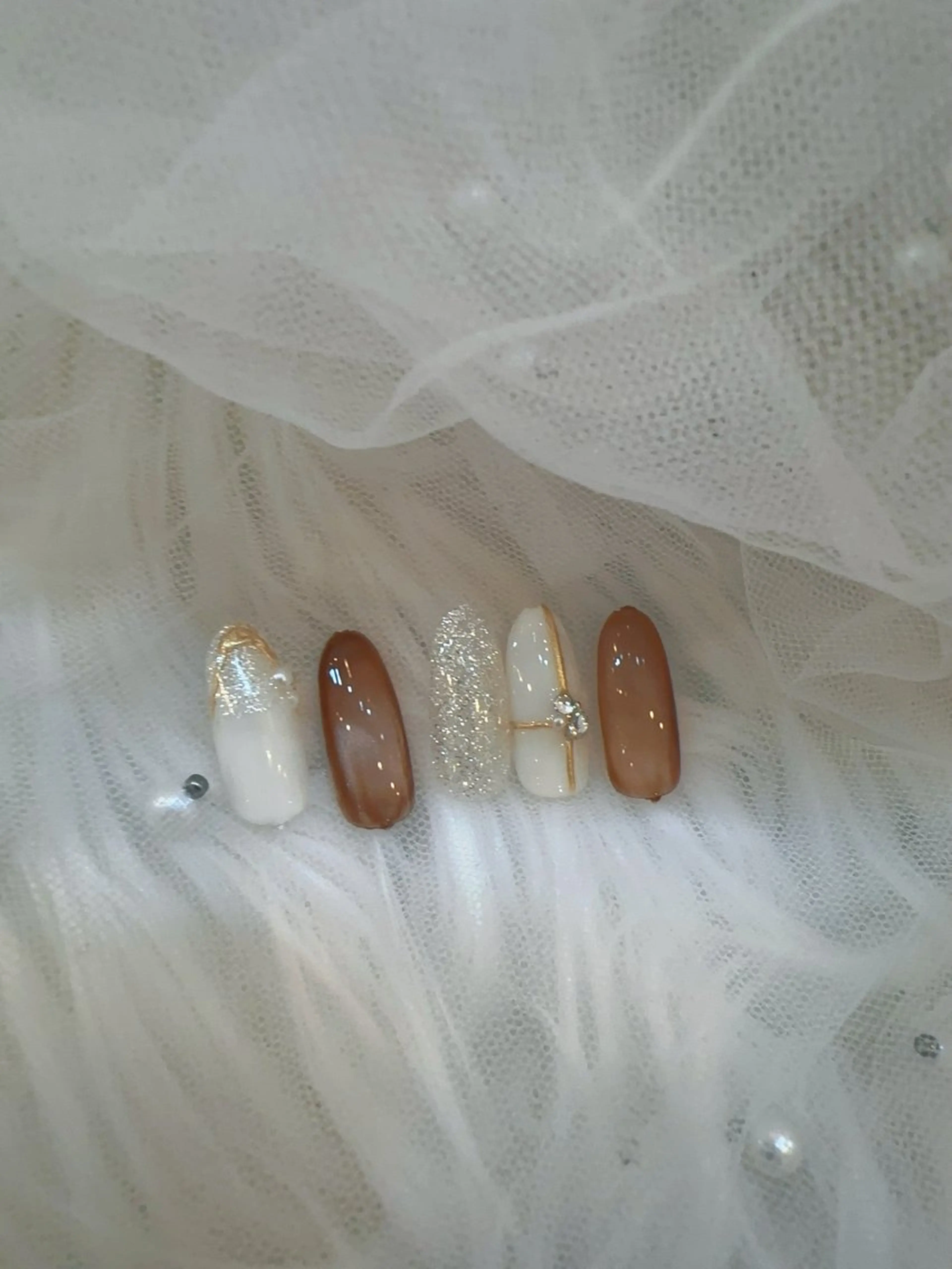 ネイル ネイルサロンキューティプティ所属・アワ ネイル池袋のネイルデザイン