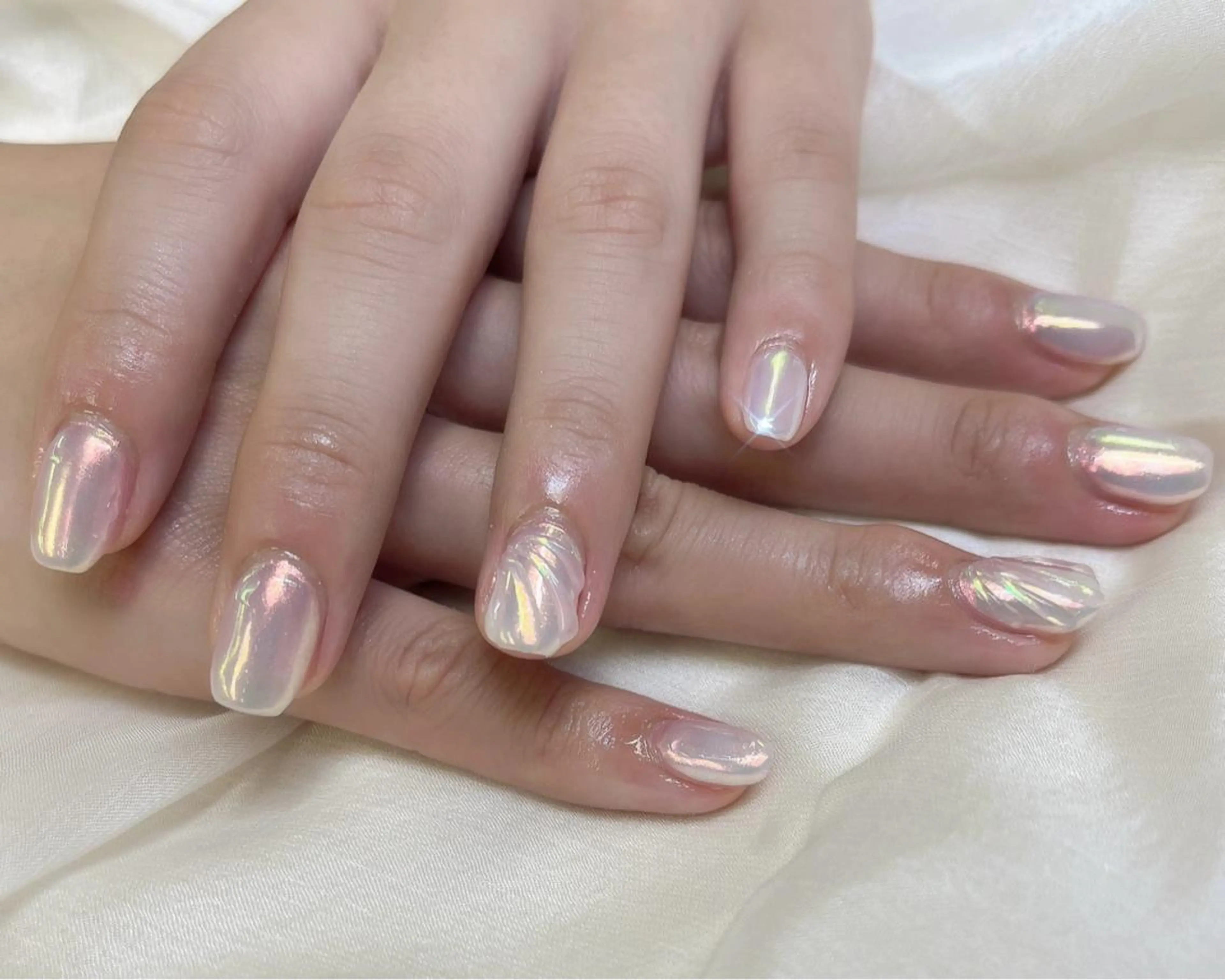 ネイル 氷ネイル・うるうるネイル Sasaki Kyokaのネイルデザイン