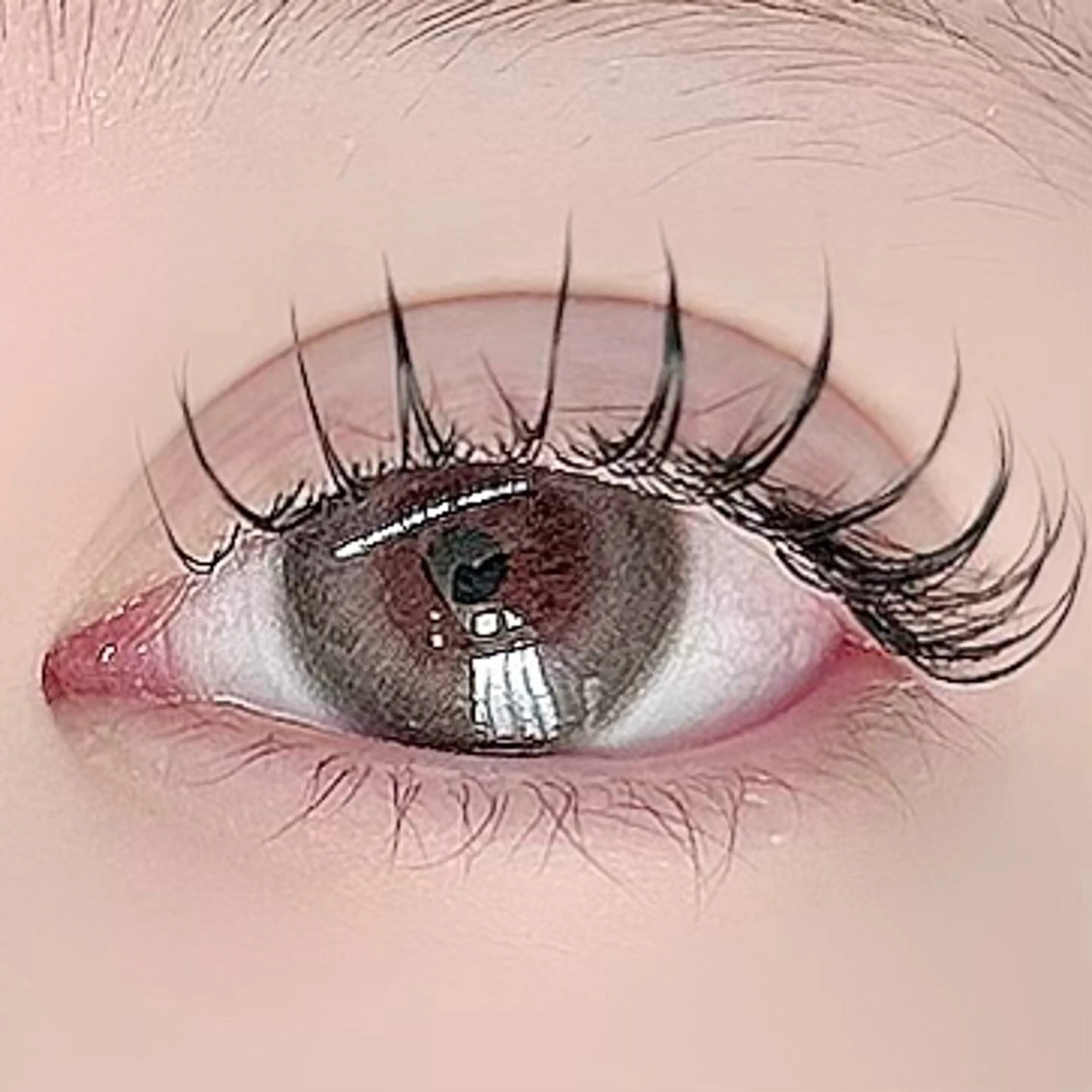 マツエク・マツパ Dカール マツエク soposilma 🧸今季OPENのマツエク・マツパデザイン