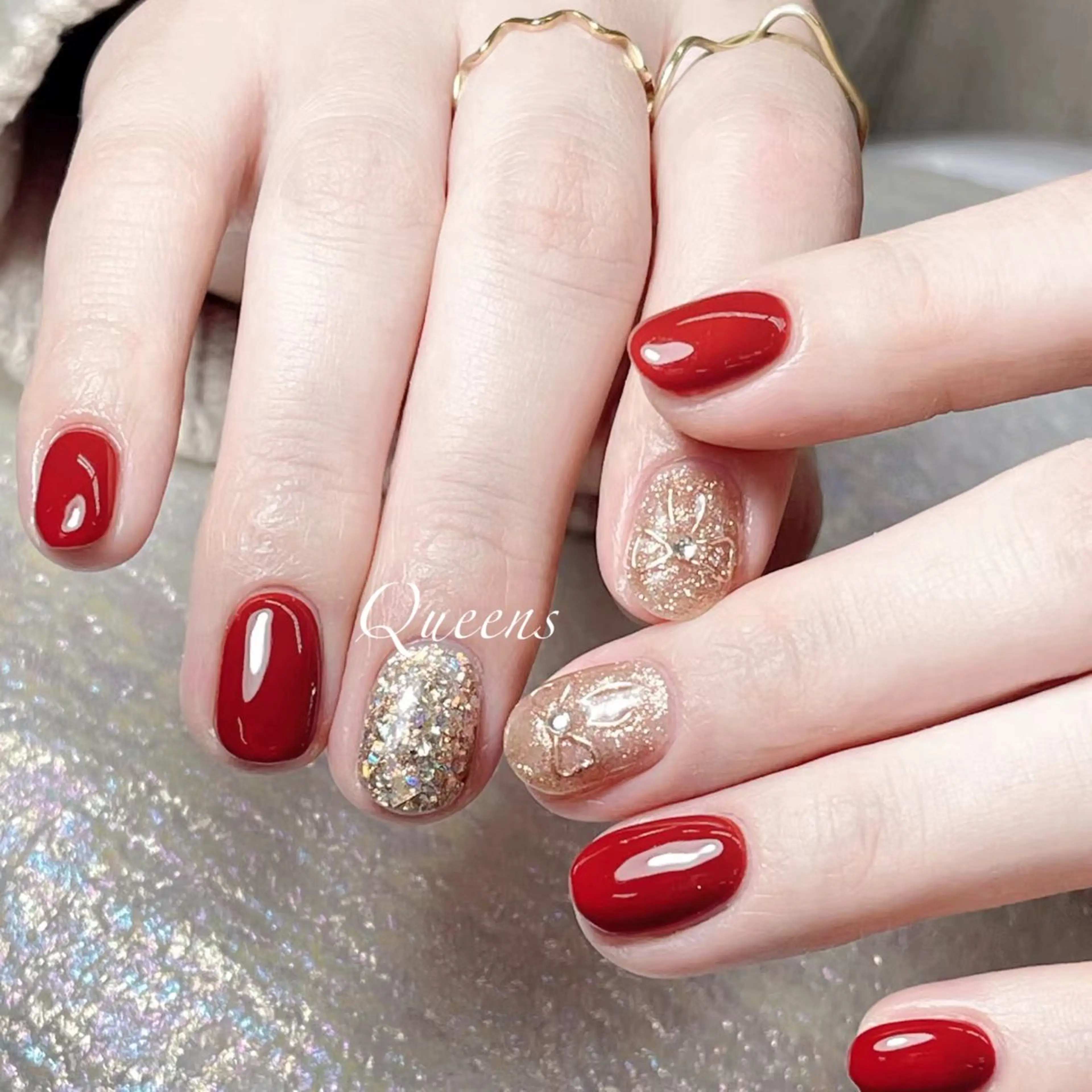 ネイル ハンドネイル Queens ゲンのネイルデザイン