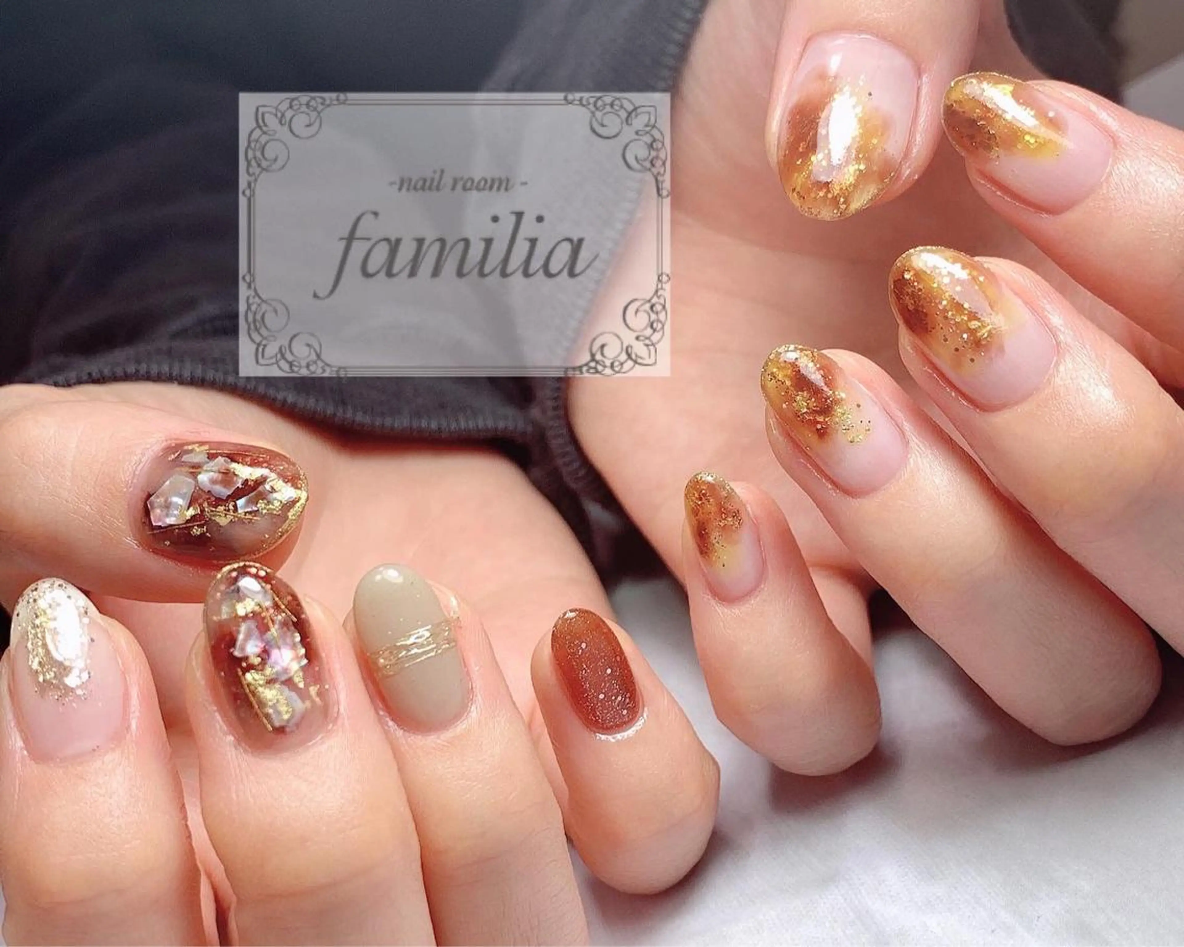 ネイル ハンドネイル -nailroom- familiaのネイルデザイン