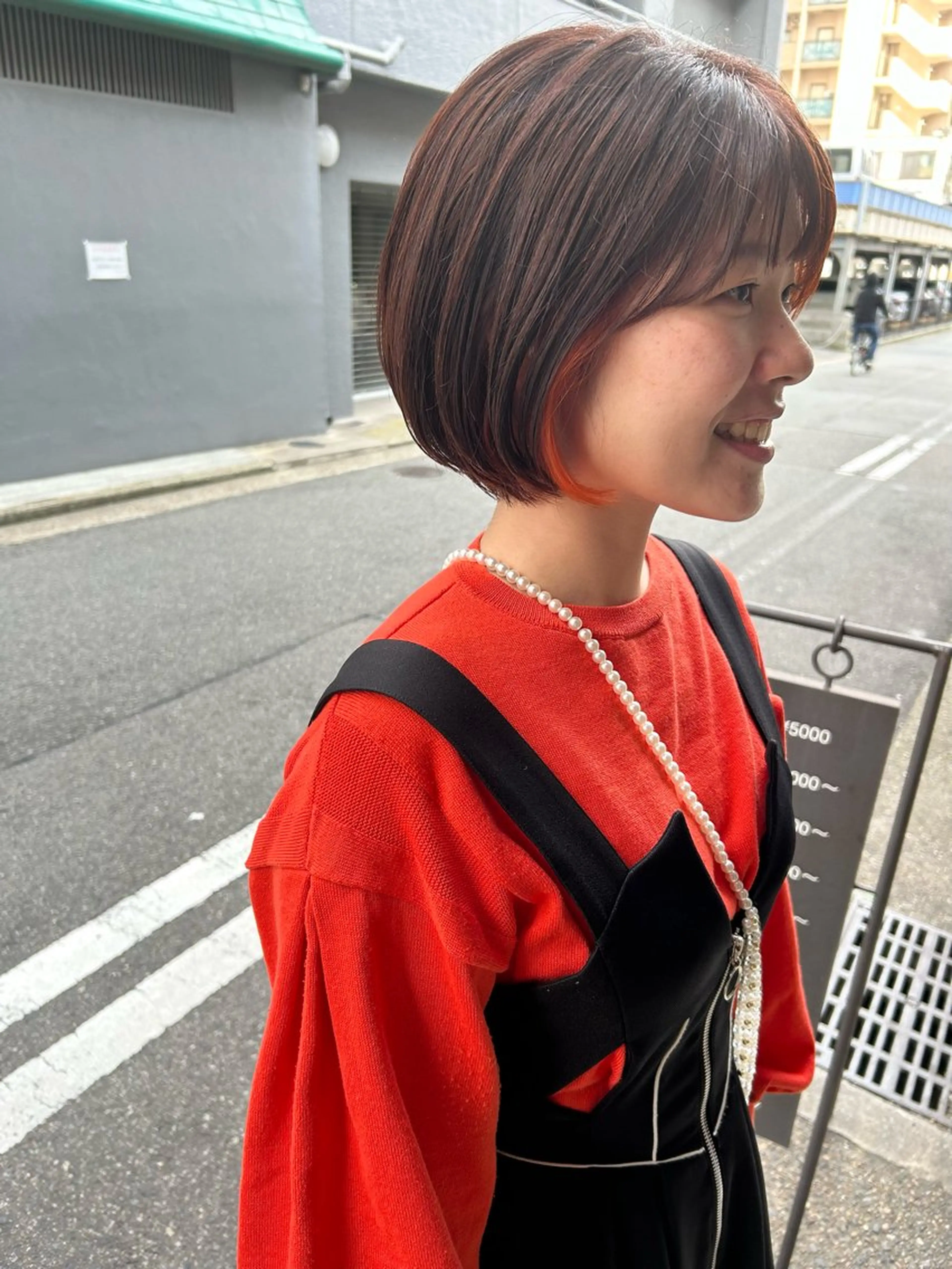 ケアトリートメント入り🌼ブリーチでインナーカラー&全体カラーの写真