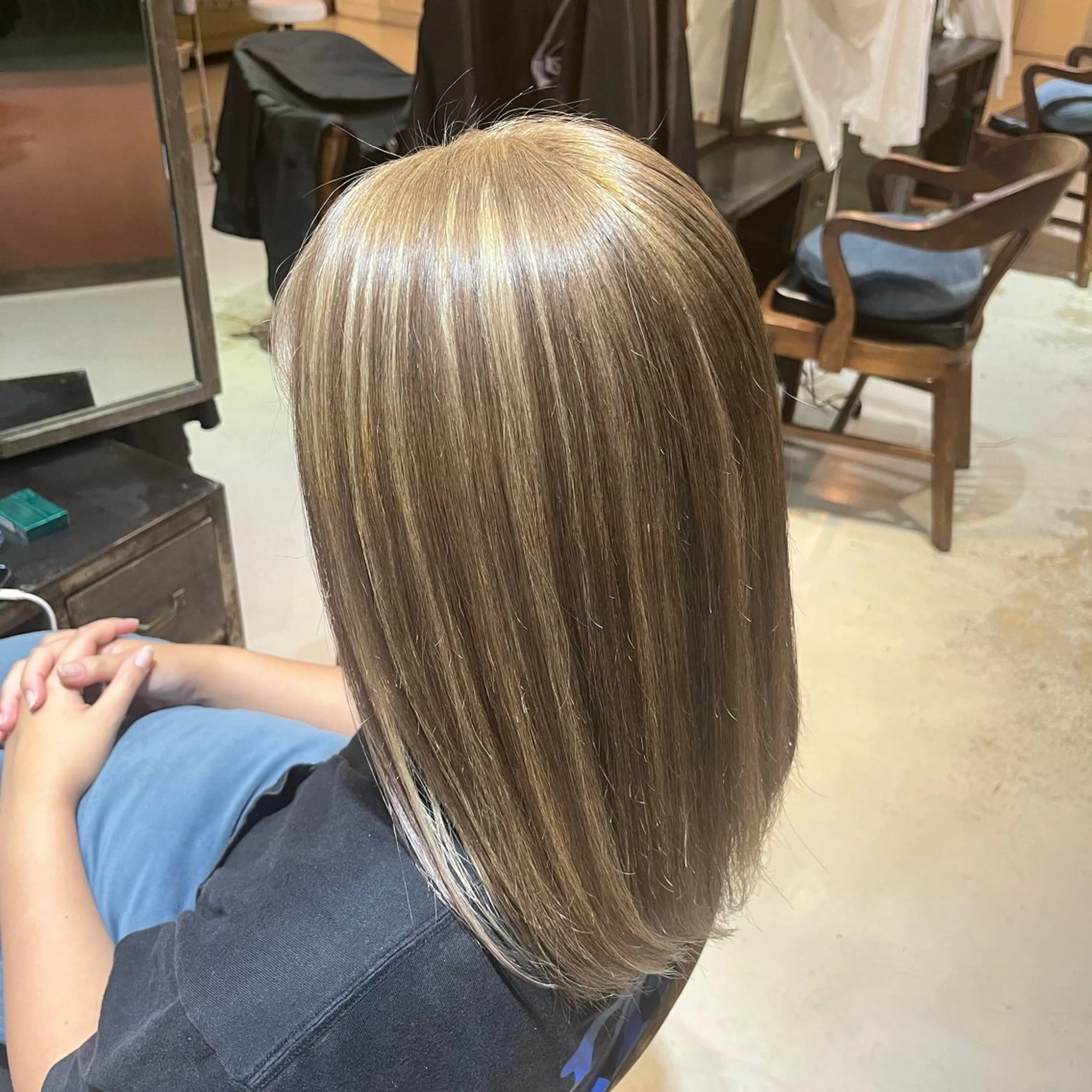 ロング カラー VIM hair 泡瀬店所属・ミサ ミサのヘアスタイル