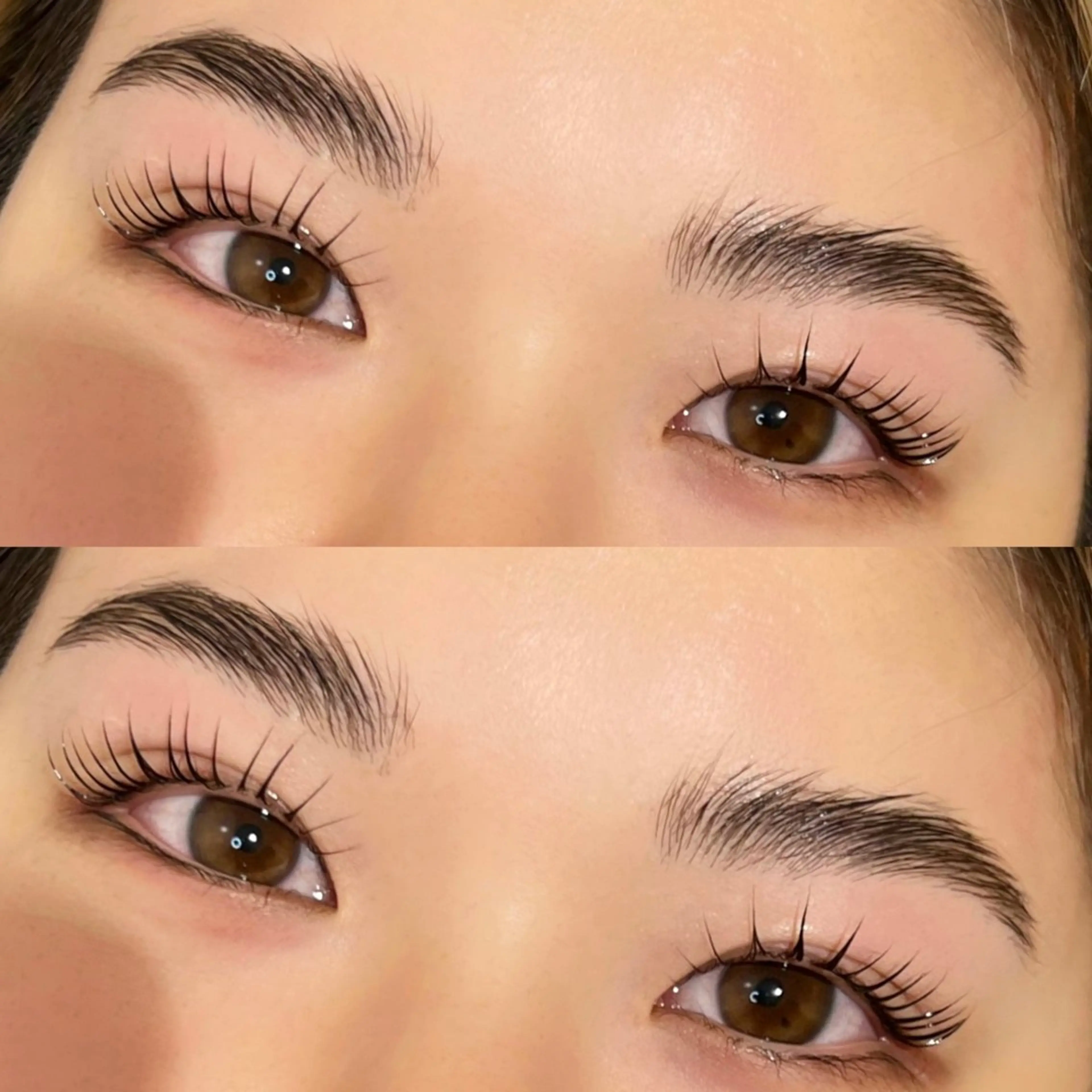 アイブロウ ラッシュリフト高評価 /HITOMIのマツエク・マツパデザイン