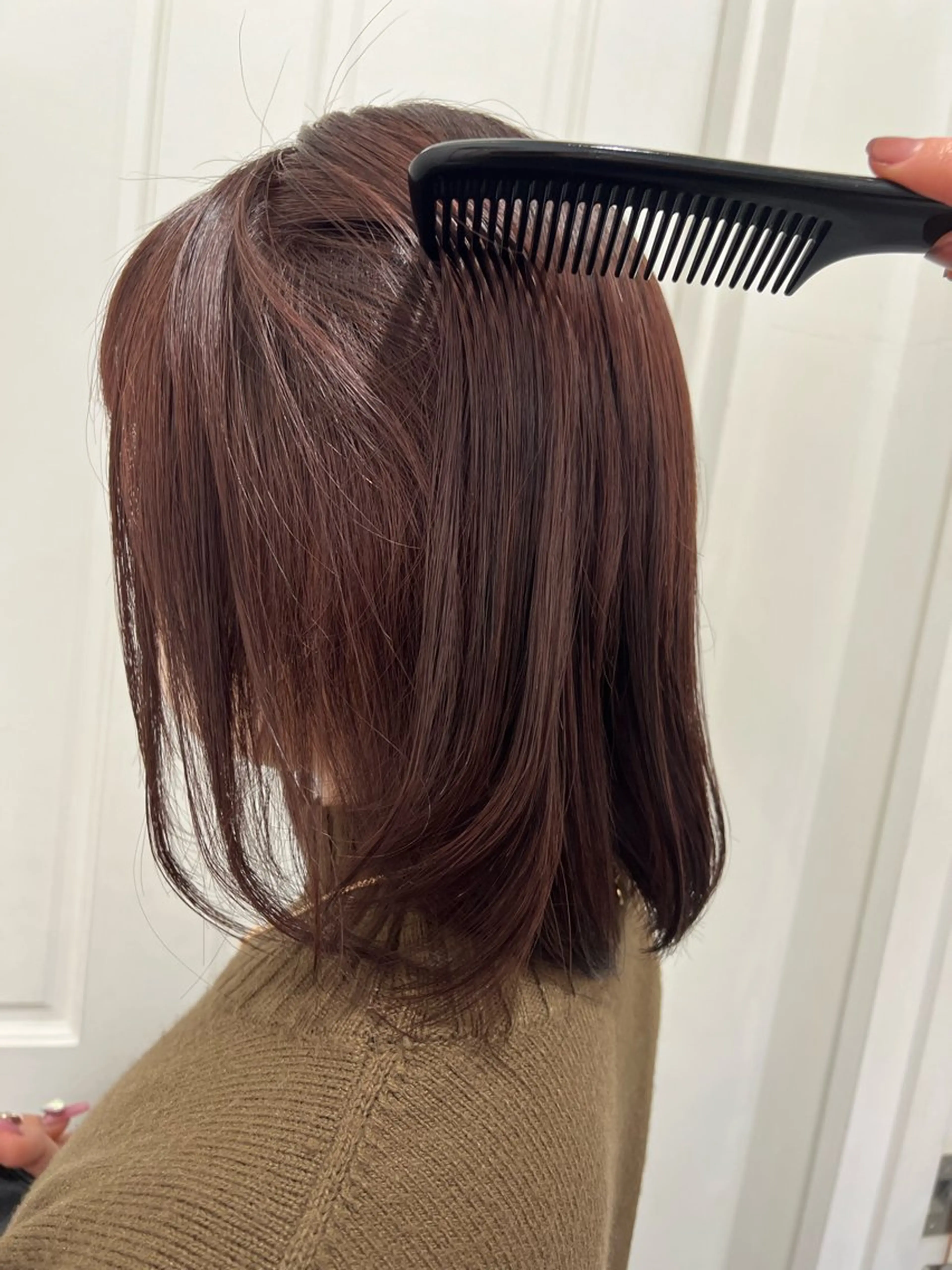 ミディアム ピンクブラウン PANOLA下北沢店所属・メンズカット モデル募集🎀ユウリのヘアスタイル