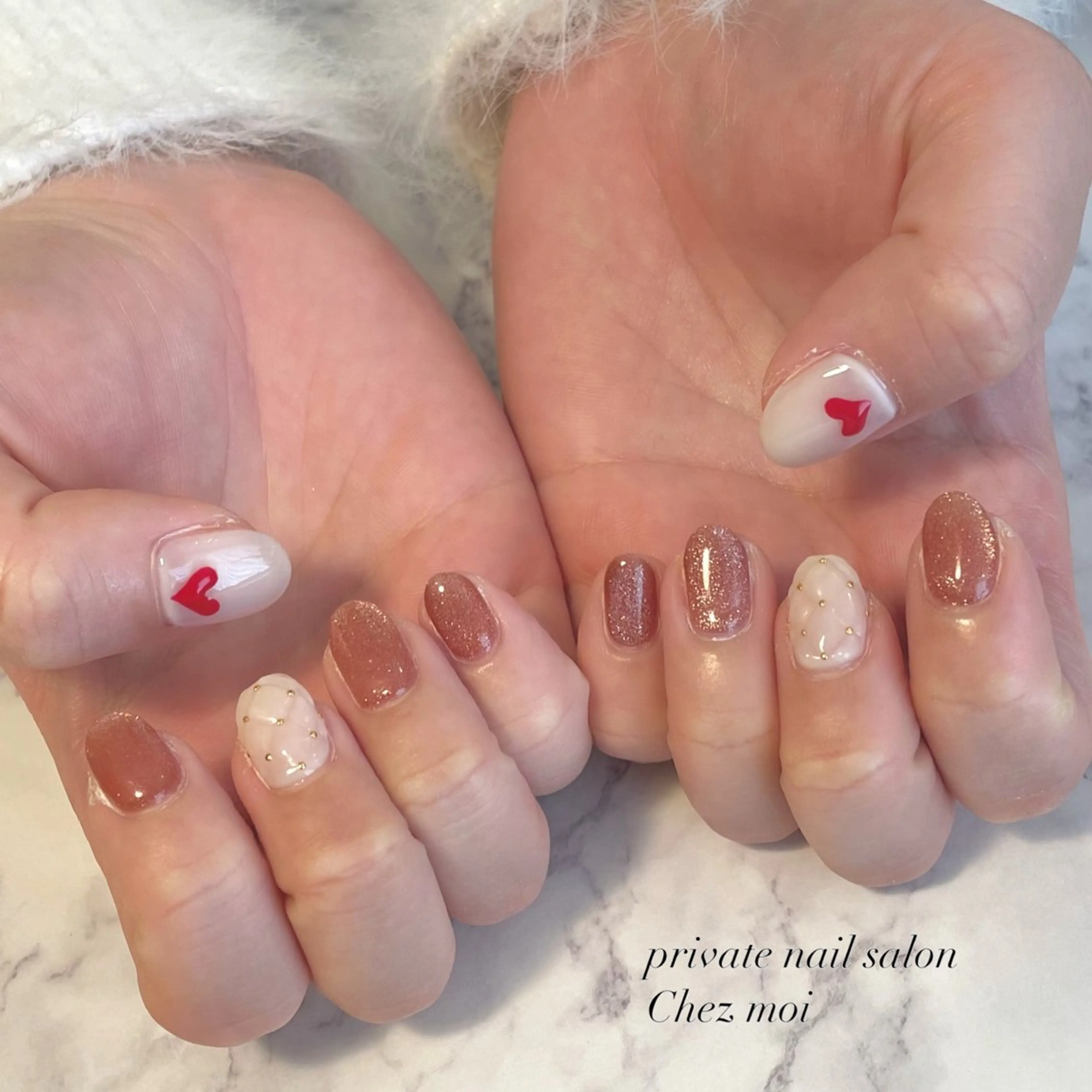 ネイル ハート KOMINE TOMOKOのネイルデザイン