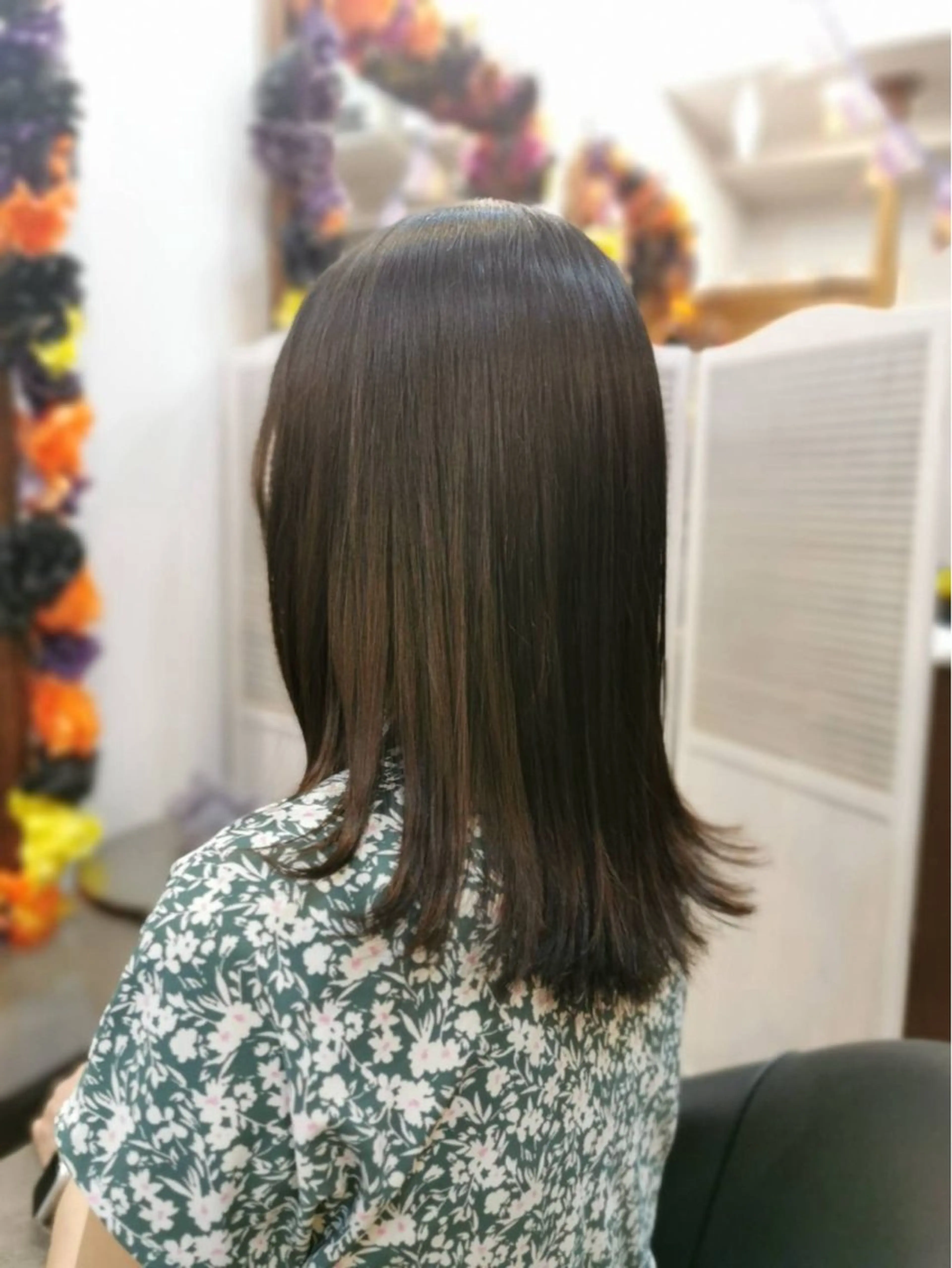 ロング プリバート所属・上間 洋子のヘアスタイル