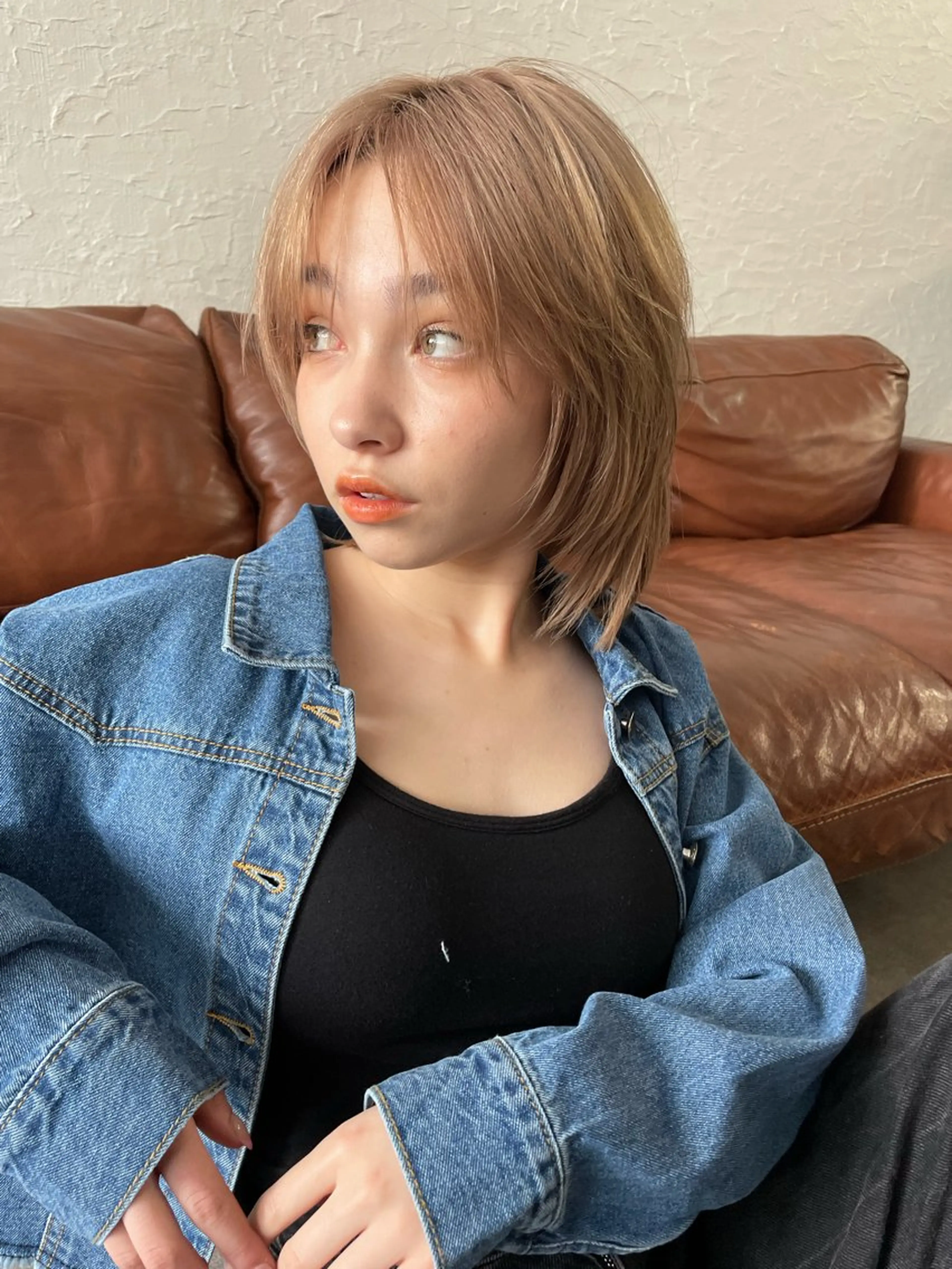 ミディアム カラー カット ヘアカラー トリートメント Kouta/似合わせ /パーマ/カラーのヘアスタイル