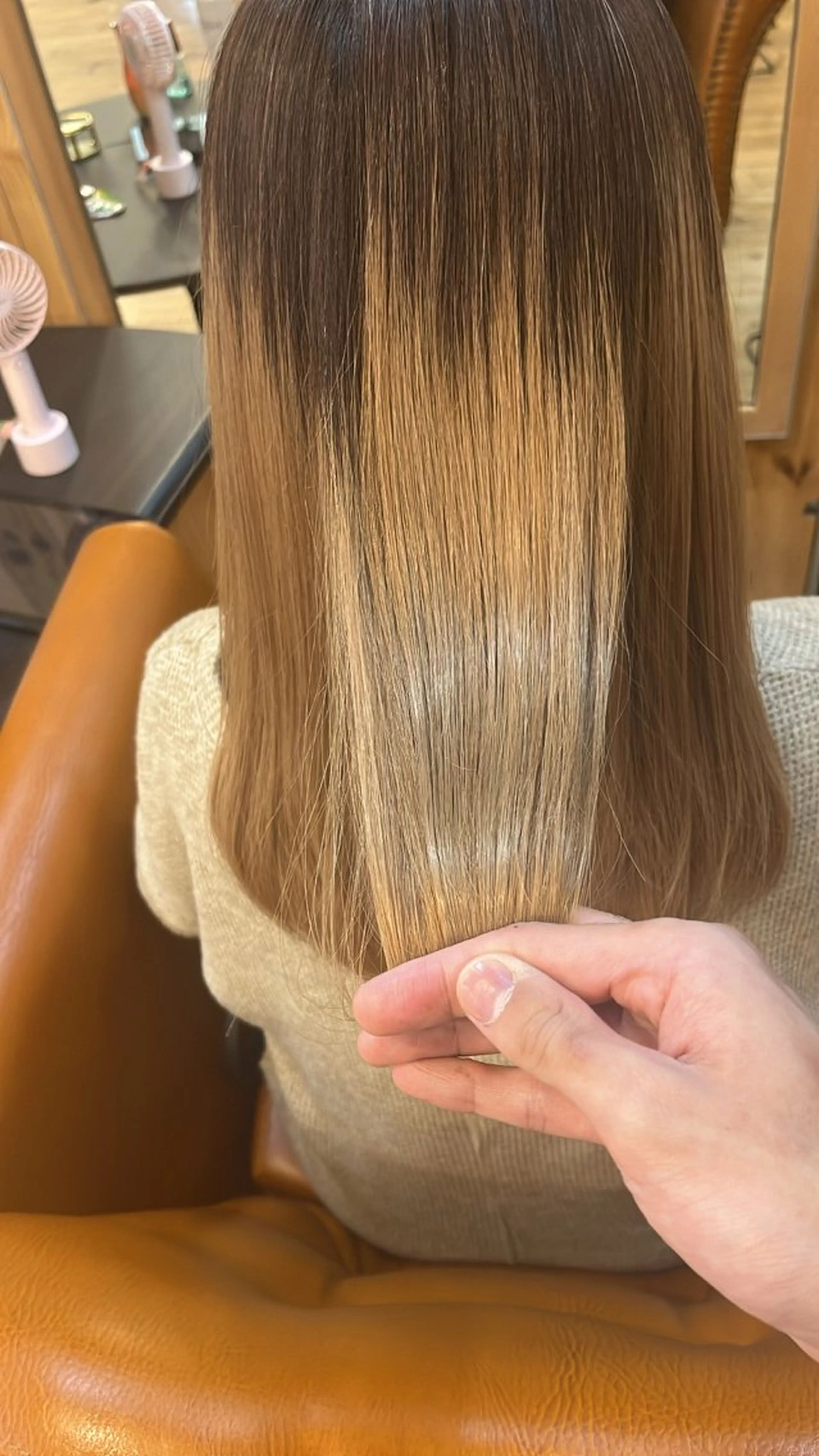 ロング ⚪️髪質改善 縮毛 店長 コウ⚪️のヘアスタイル