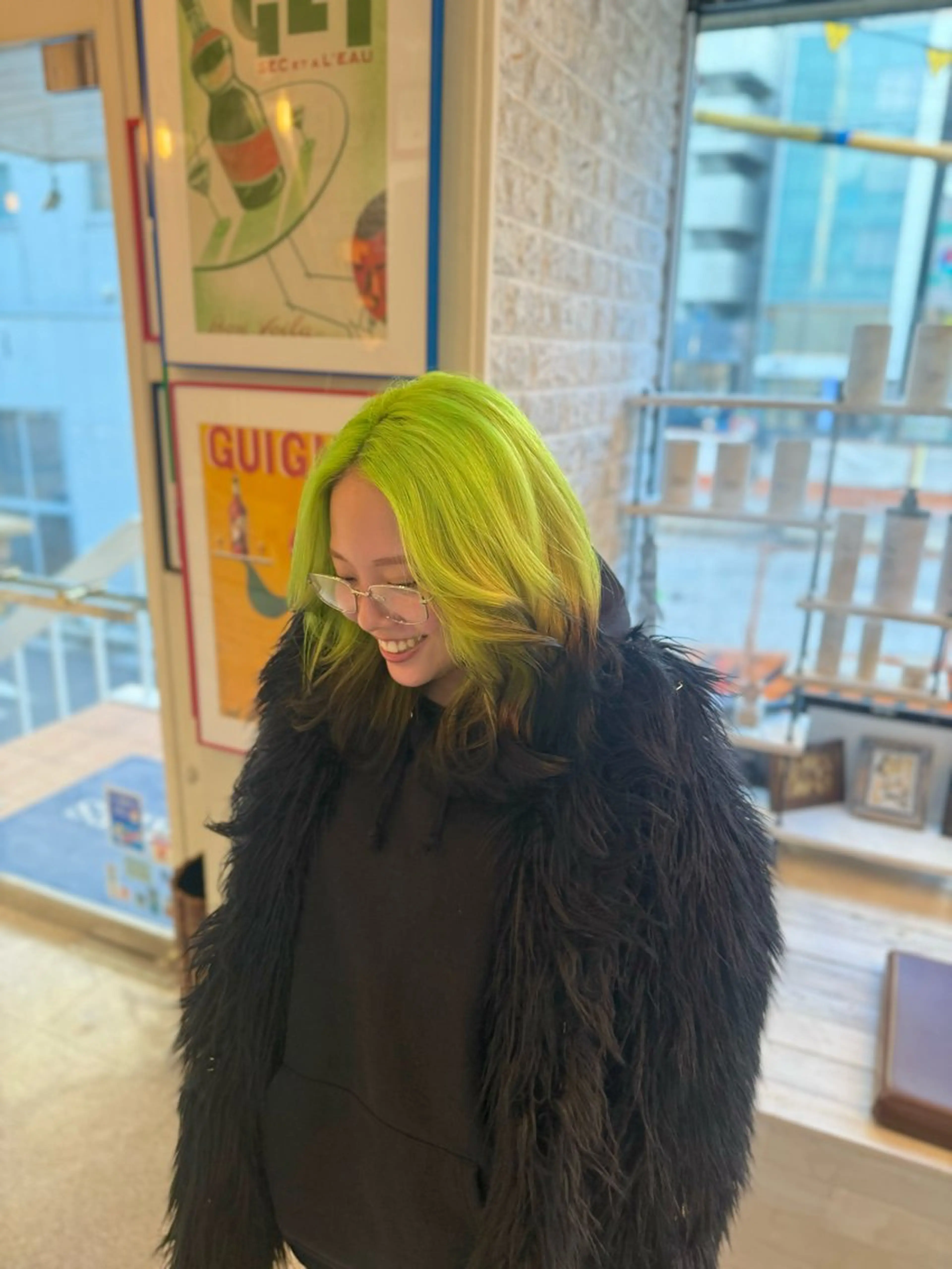 セミロング カラー カット ヘアカラー トリートメント ウルフレイヤー エクステ/kokiのヘアスタイル