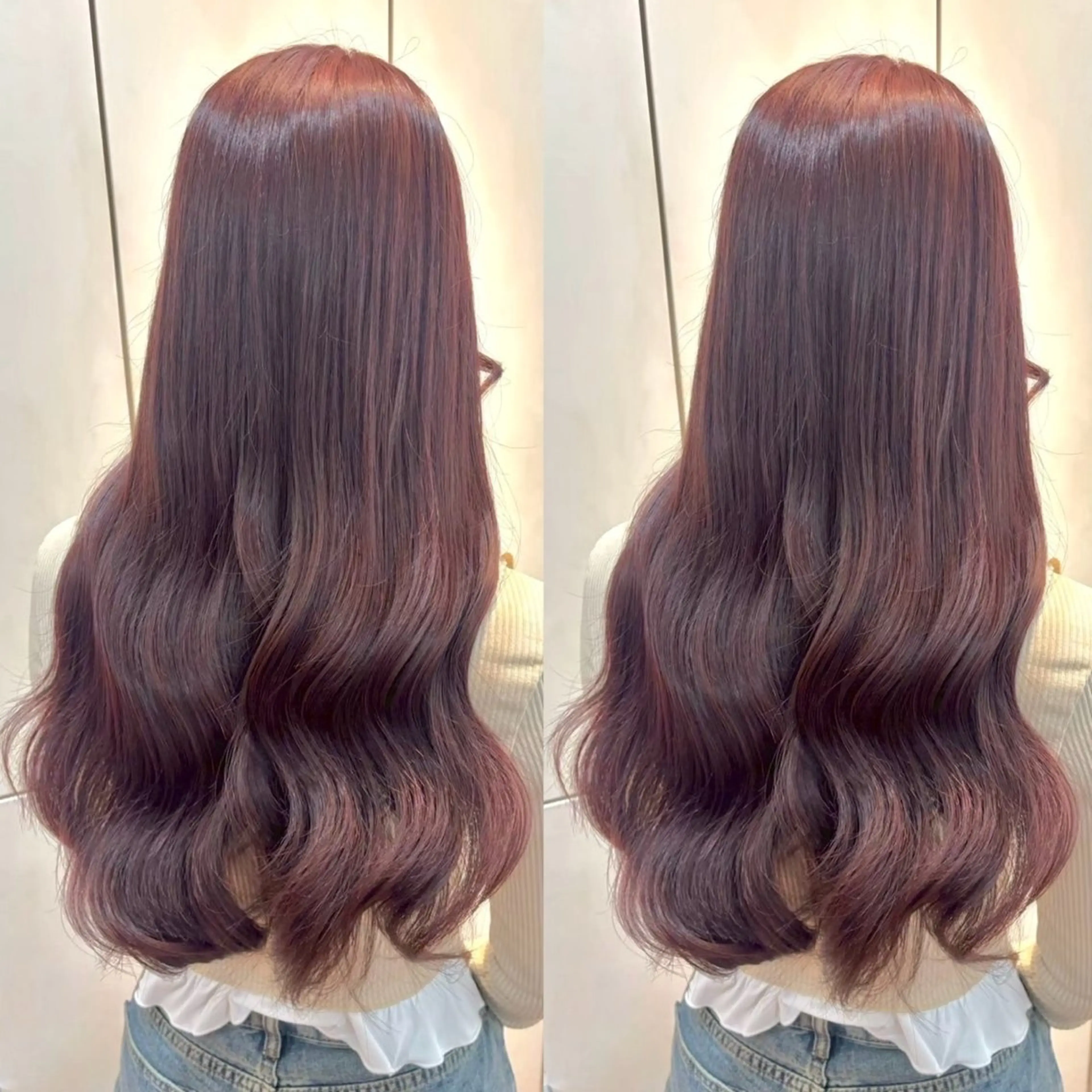 カラー ブリーチ ブリーチなしカラー ピンクカラー ヘアカラー ヘアメ🎀推しカラー 🥣横浜/しほ🧸のヘアスタイル