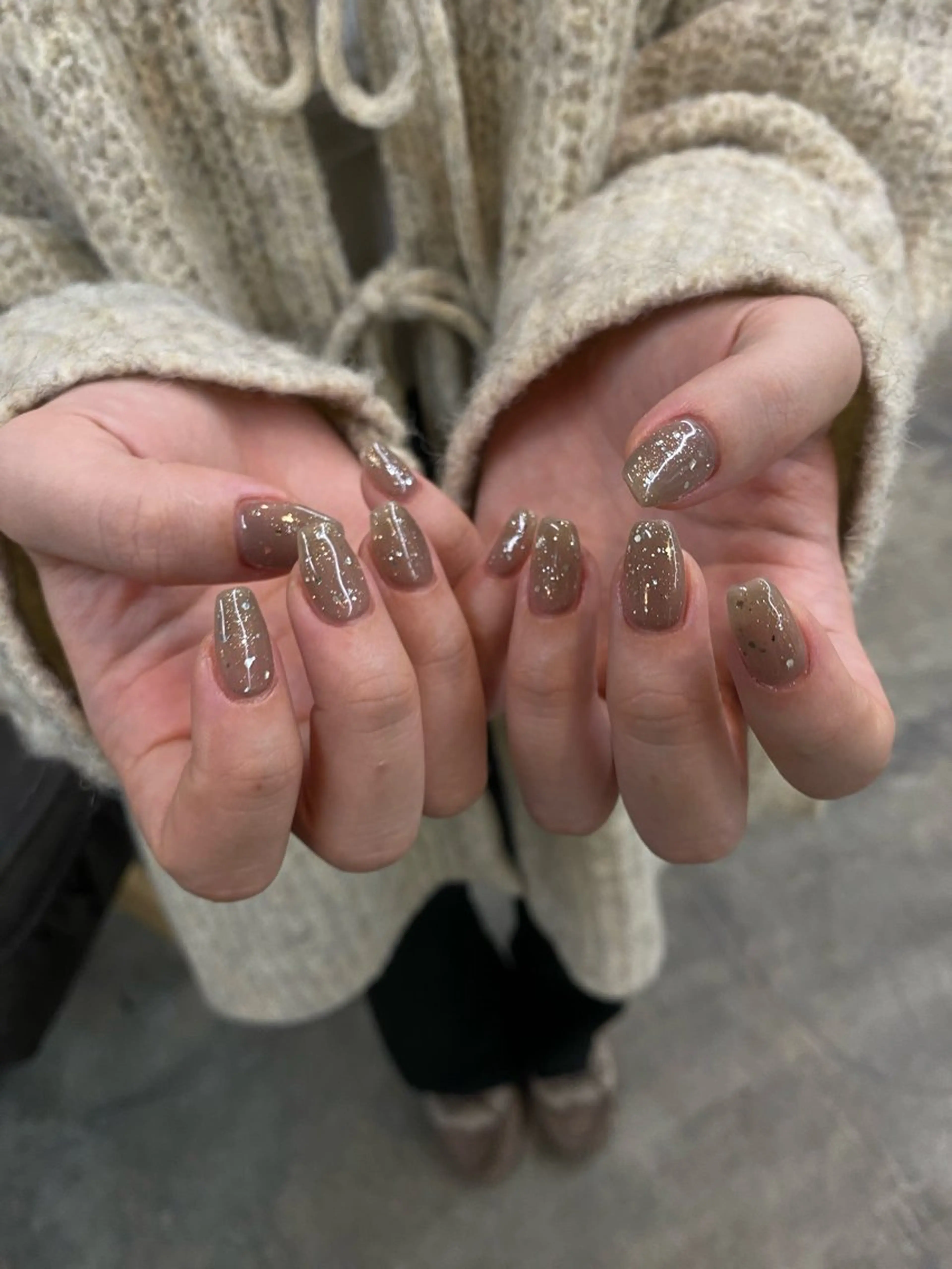 ネイル キラキラネイル ラメ(グリッター) nable.所属・栗林 実莉のネイルデザイン