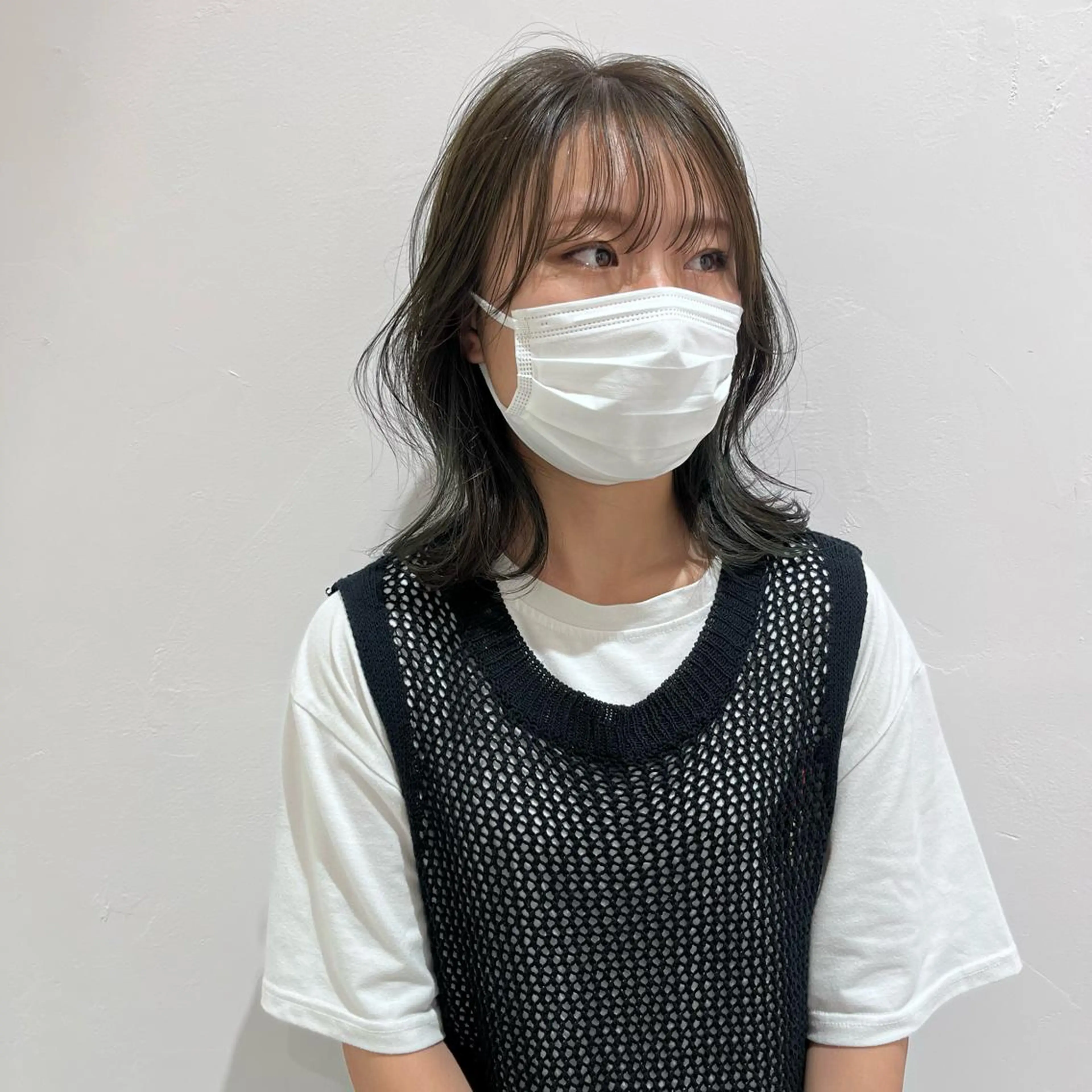 ミディアム カラー Aem.所属・あすか Aem.カラーリストのヘアスタイル