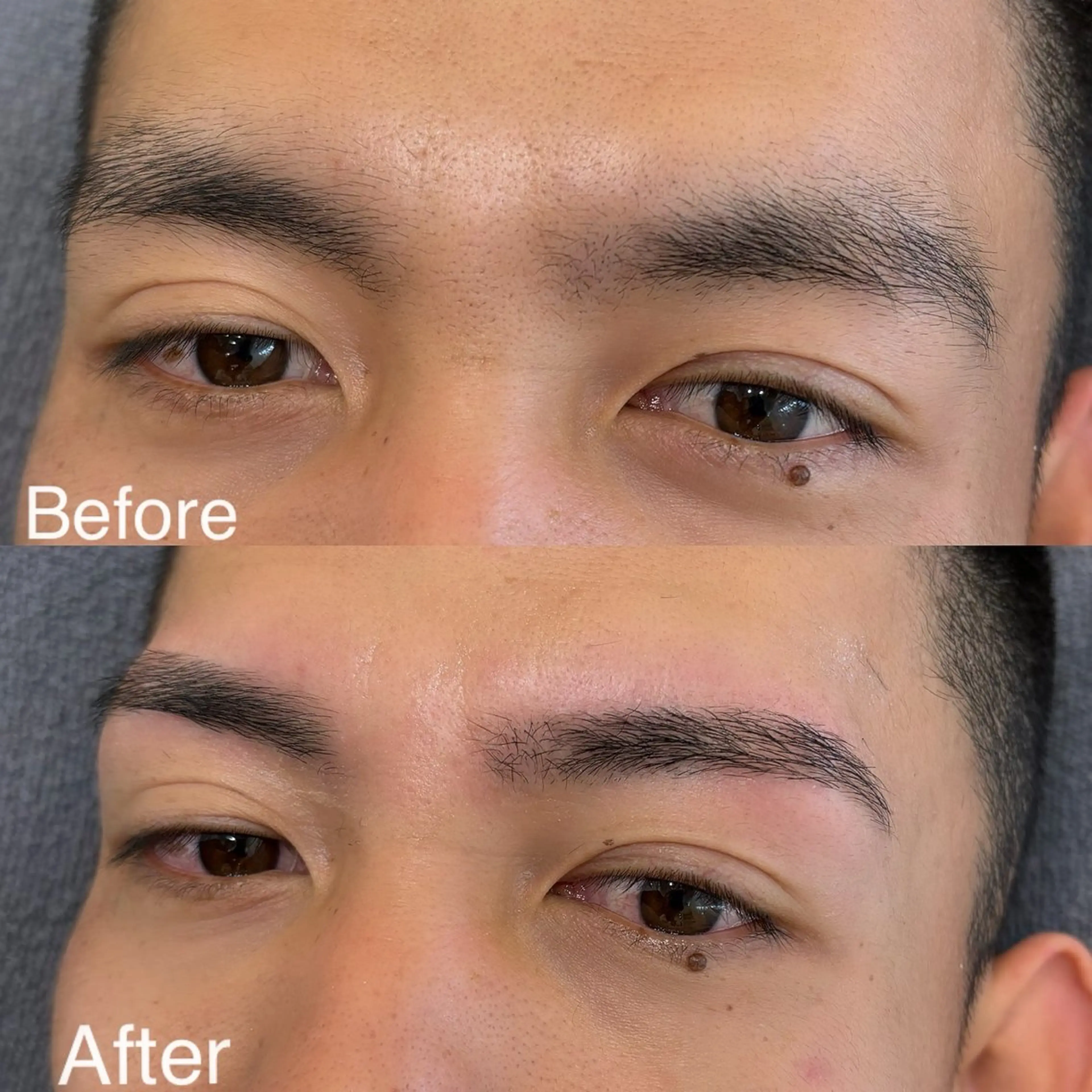 アイブロウ メンズアイブロウ 眉毛ワックス脱毛 ワックス脱毛 眉カット 西脇 有紀のエステ・リラクイメージ