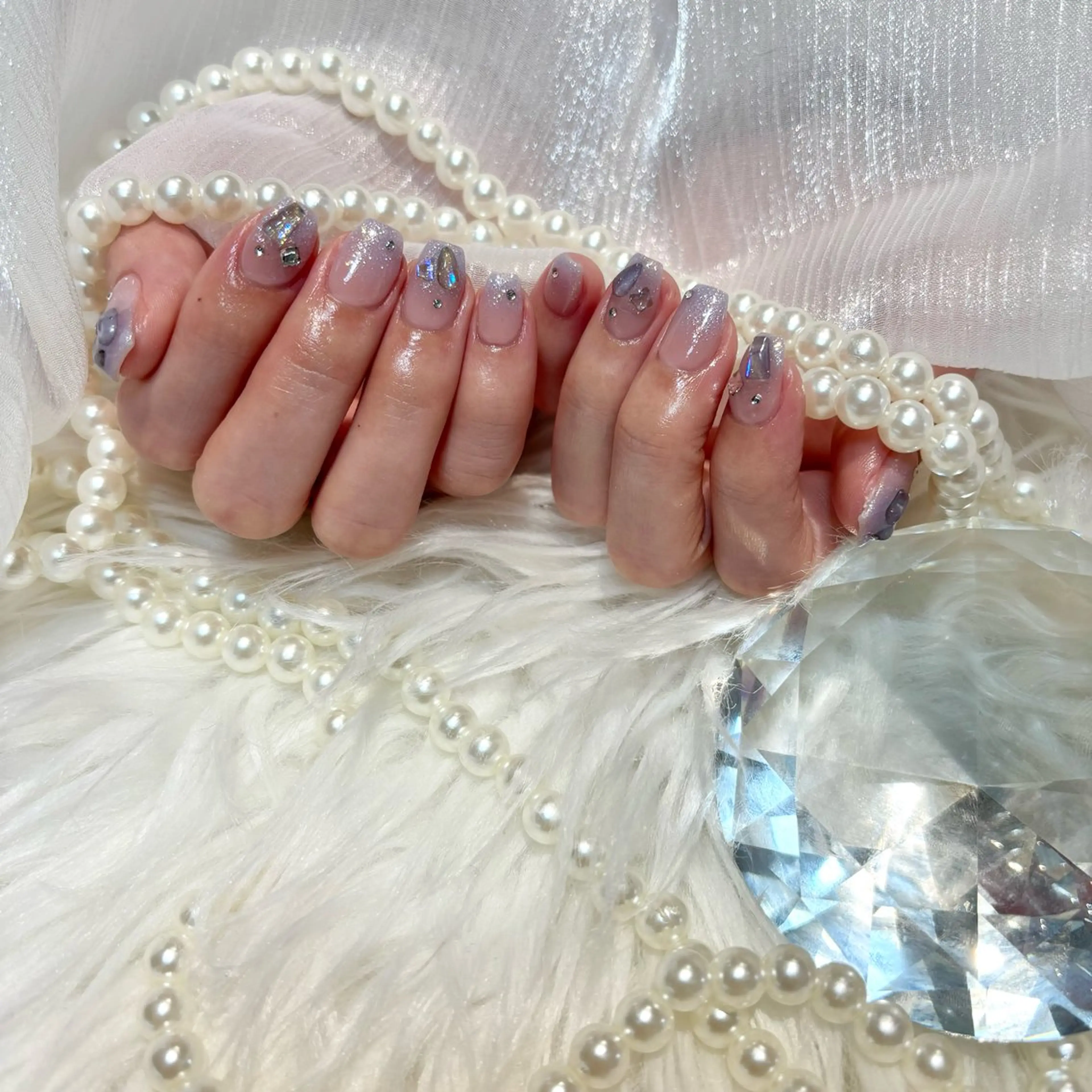 ネイル ハンドネイル WISTERIA yunaのネイルデザイン