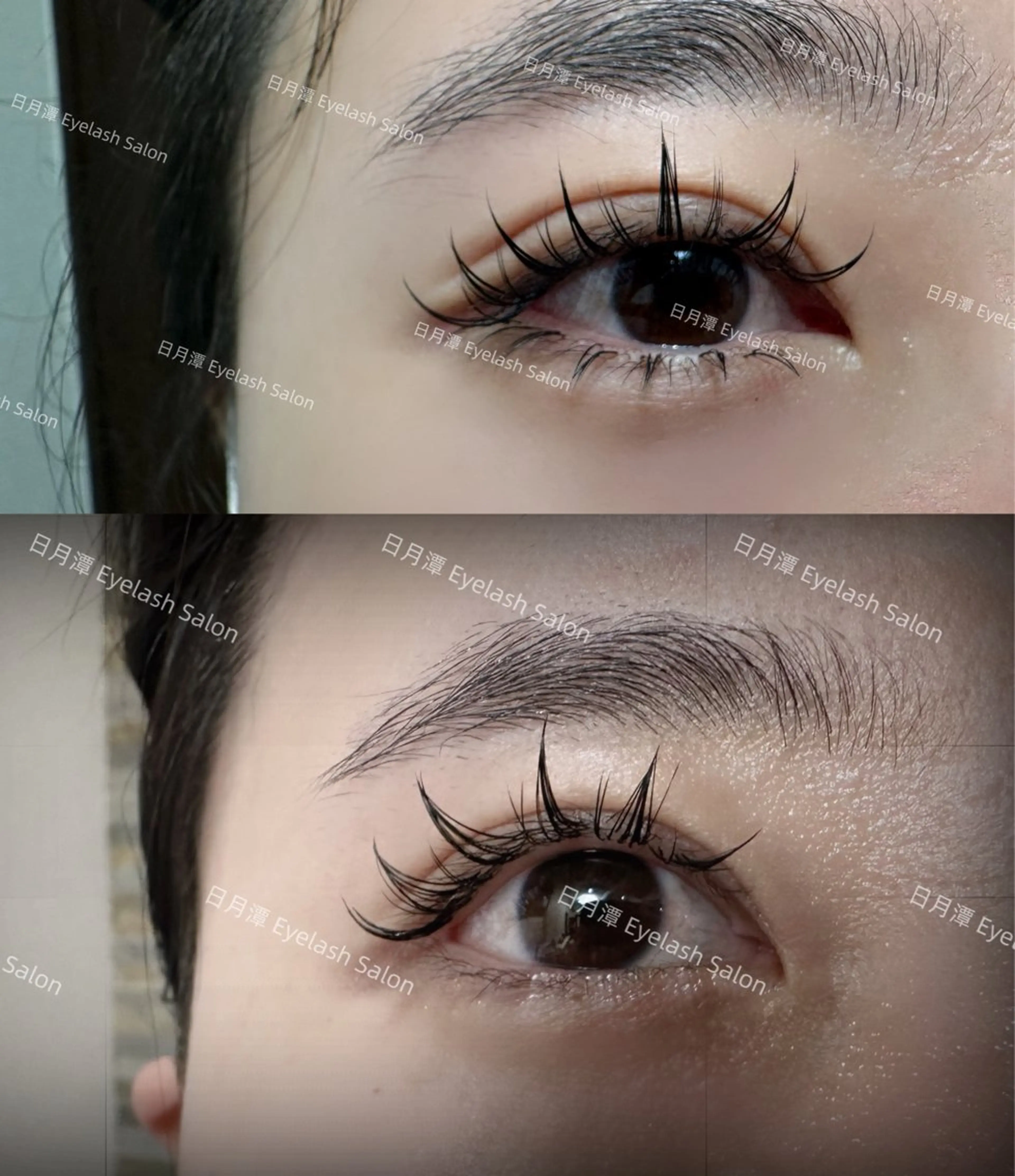 マツエク・マツパ 🔆日月潭🌙 銀座店のマツエク・マツパデザイン