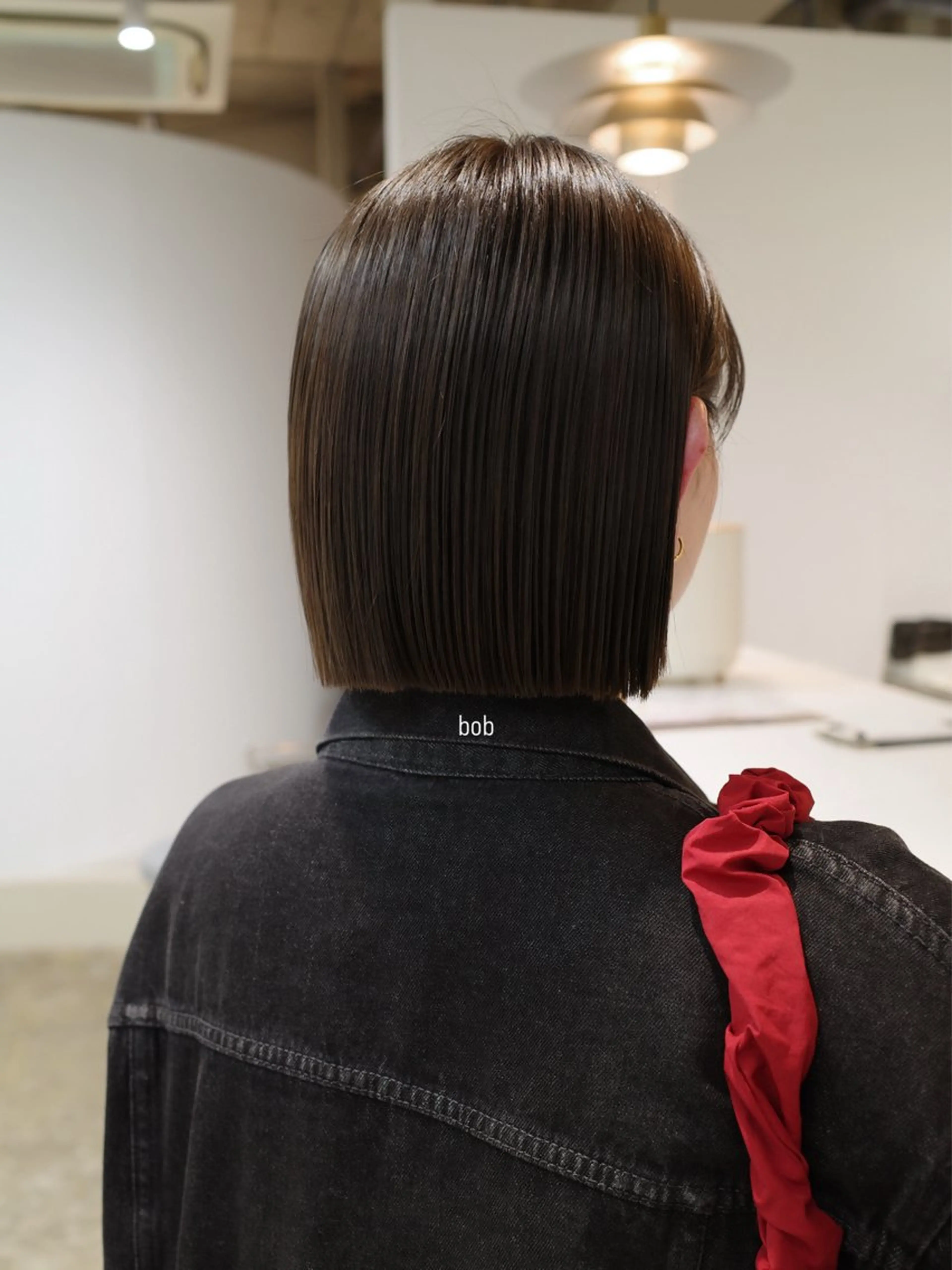 ミディアム カット ヘアカラー トリートメント fithue ボブ〻kotonoのヘアスタイル