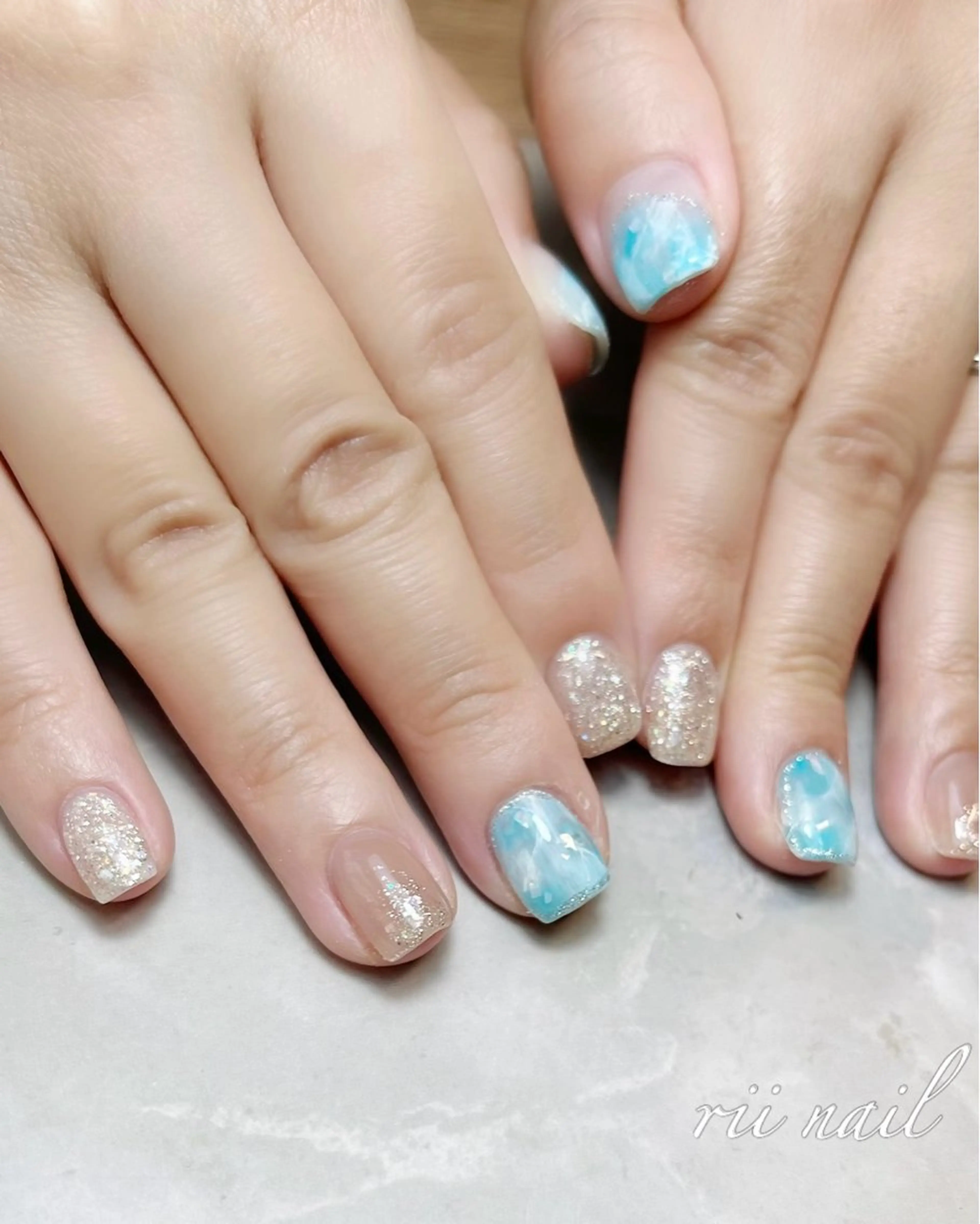 ネイル ハンドネイル rii 　nail所属・rii  nail rikoのネイルデザイン