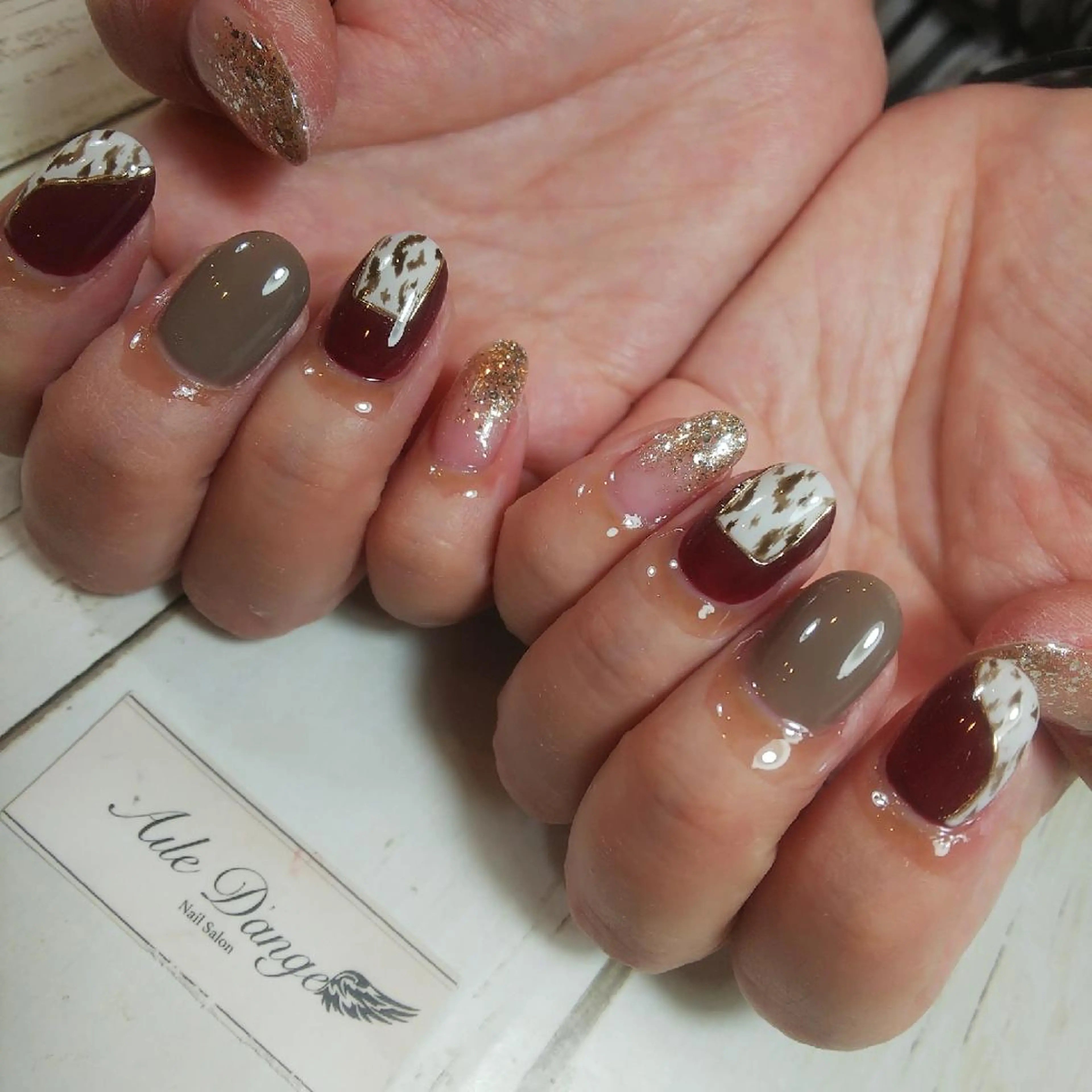 ネイル AileD'ange所属・M, masakiのネイルデザイン