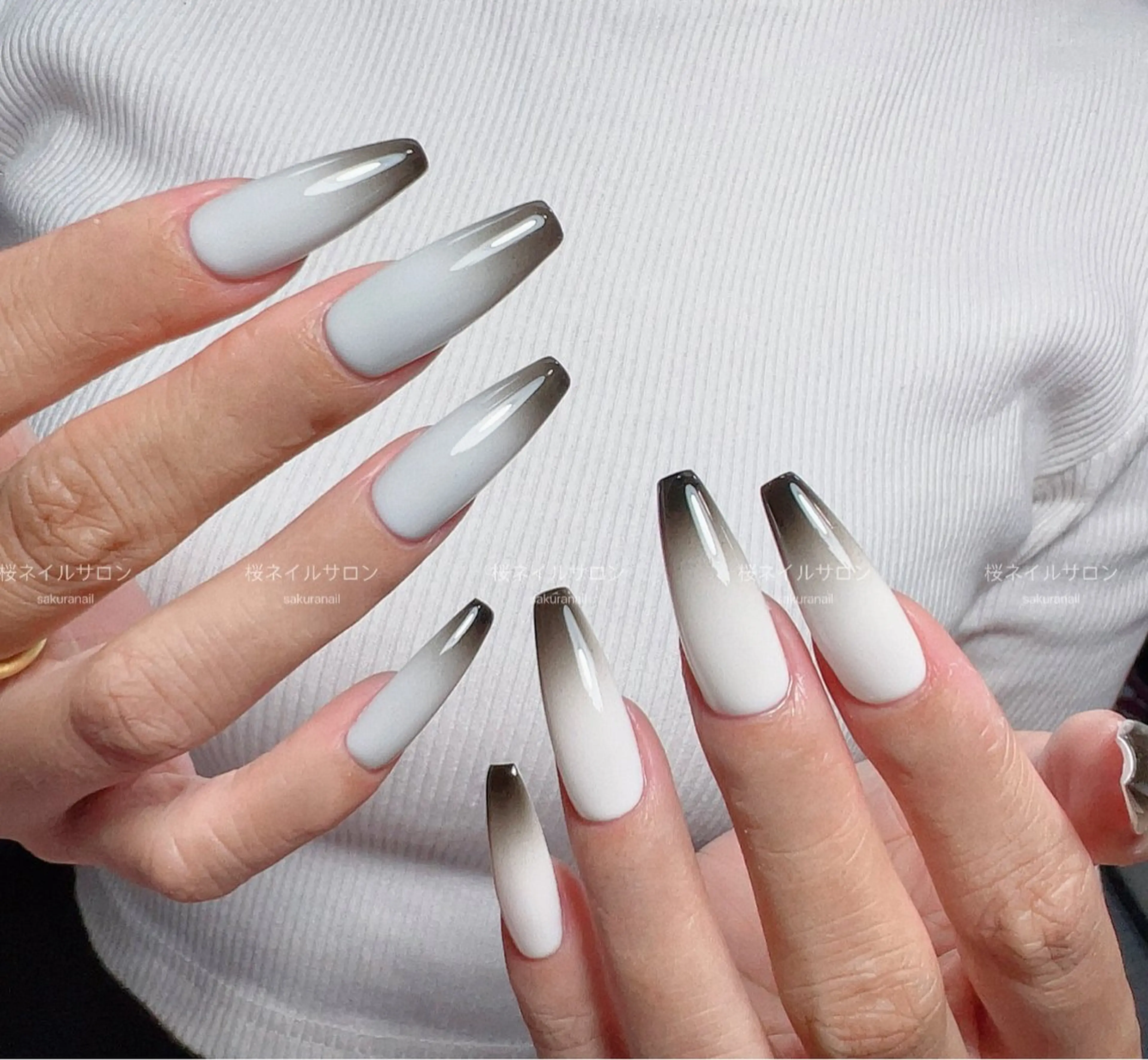 ネイル ハンドネイル 桜 ネイルのネイルデザイン