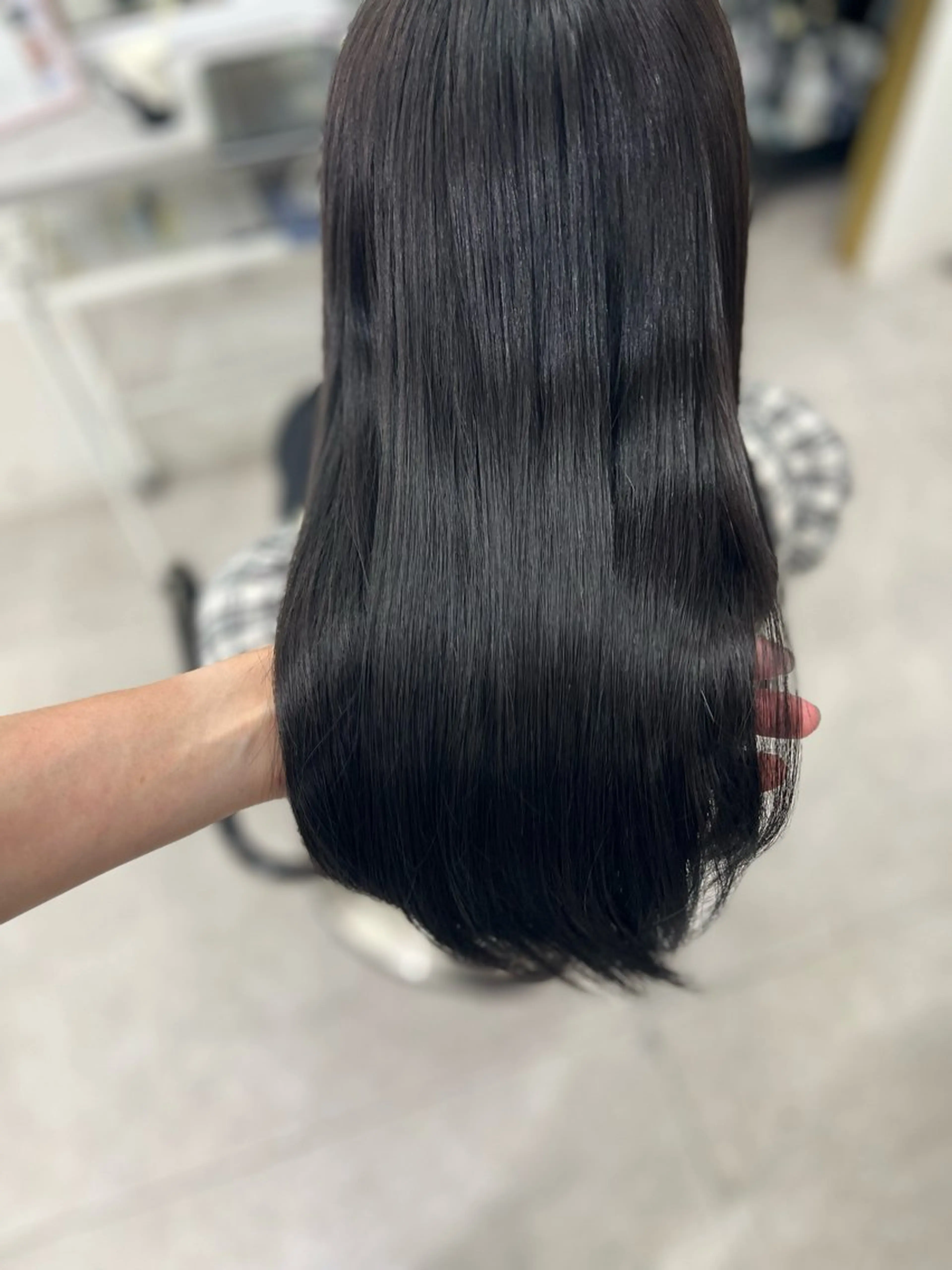 ロング カラー グレージュ カット ヘアカラー トリートメント 🫧ぷる艶カラー🫧 Yuubi🦩のヘアスタイル