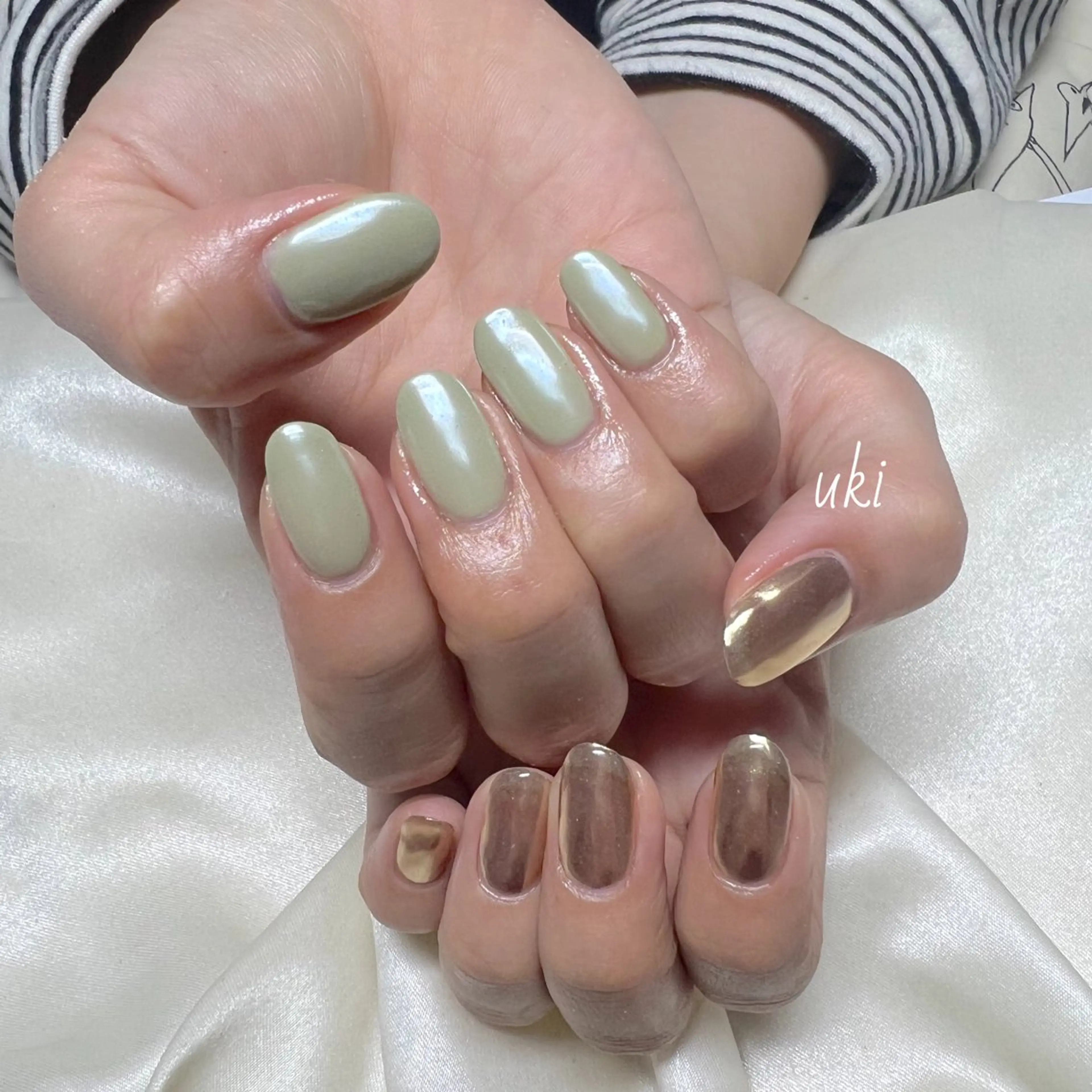 ネイル ハンドネイル Ameri nail /UKIのネイルデザイン