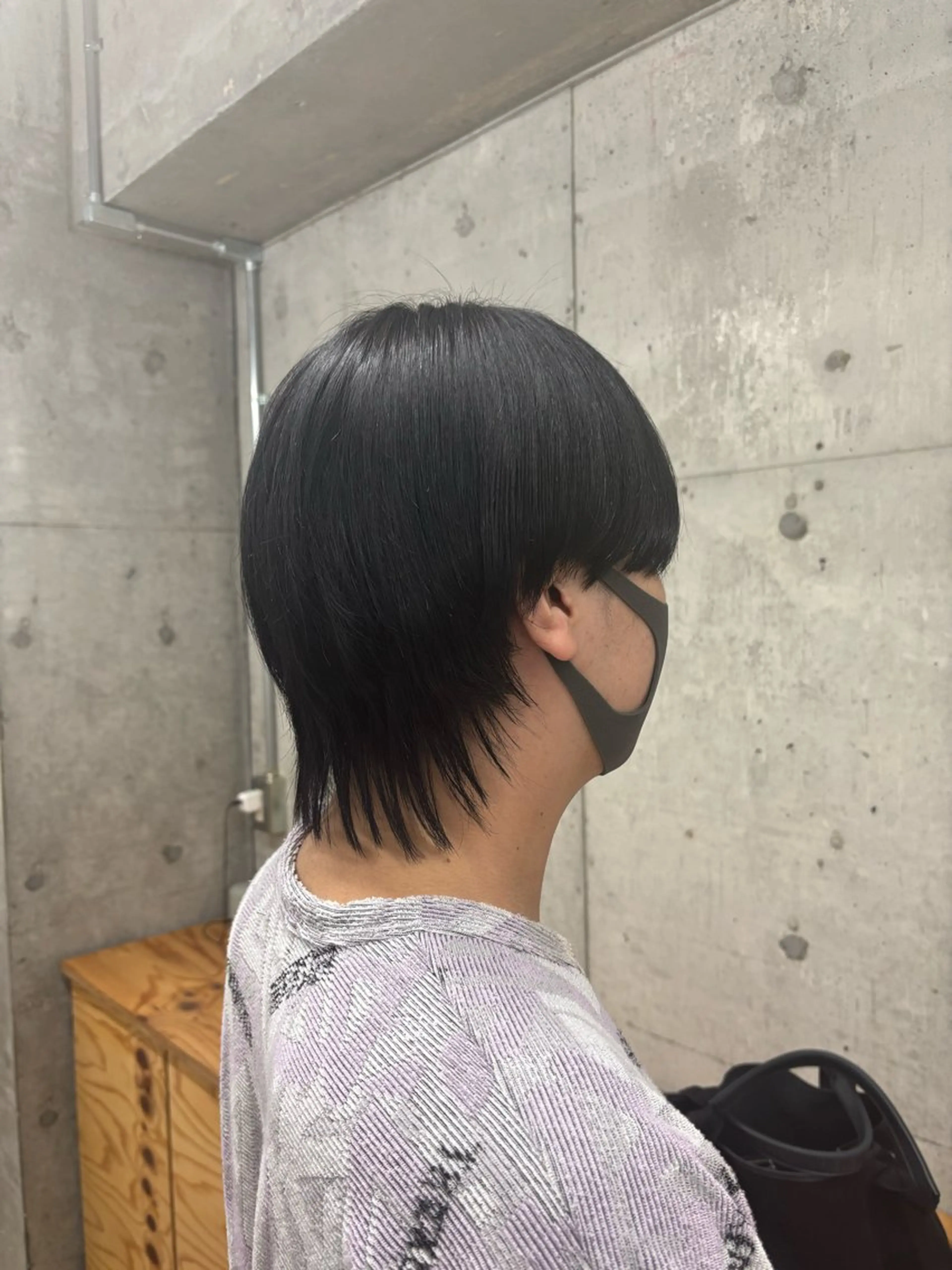 メンズ マッシュウルフ マッシュ メンズウルフカット ウルフカット ✨ブリーチなし透明感 ✨カラー💍Yuriのヘアスタイル